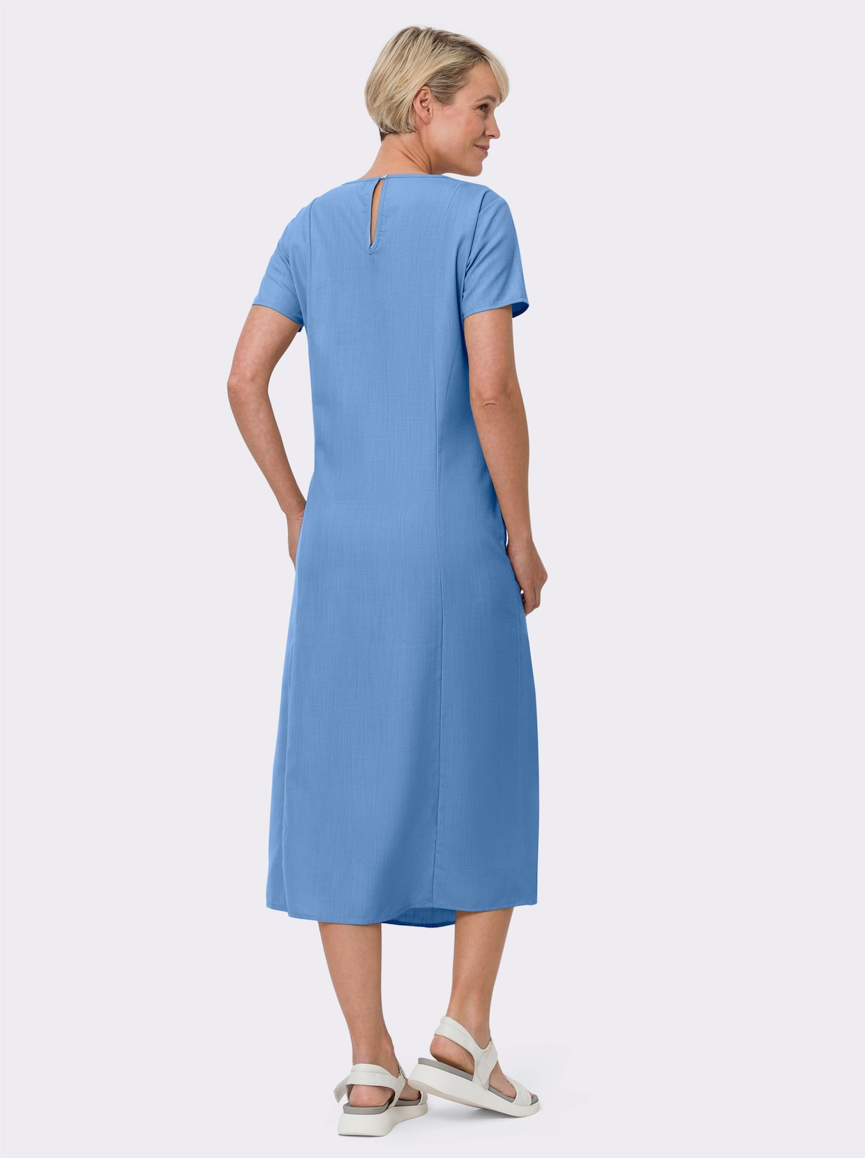 A-Linien-Kleid - himmelblau