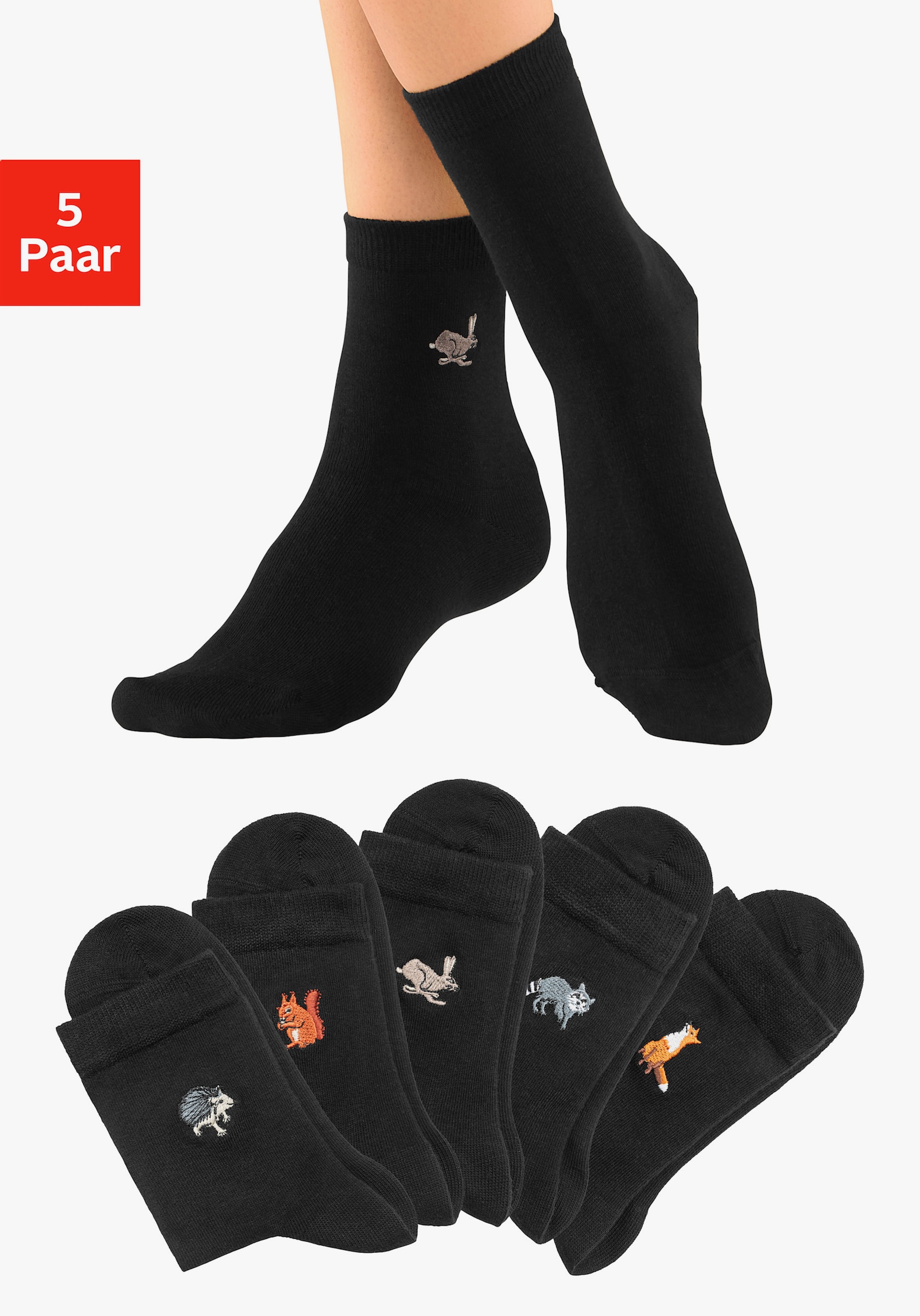 H.I.S Socken - schwarz
