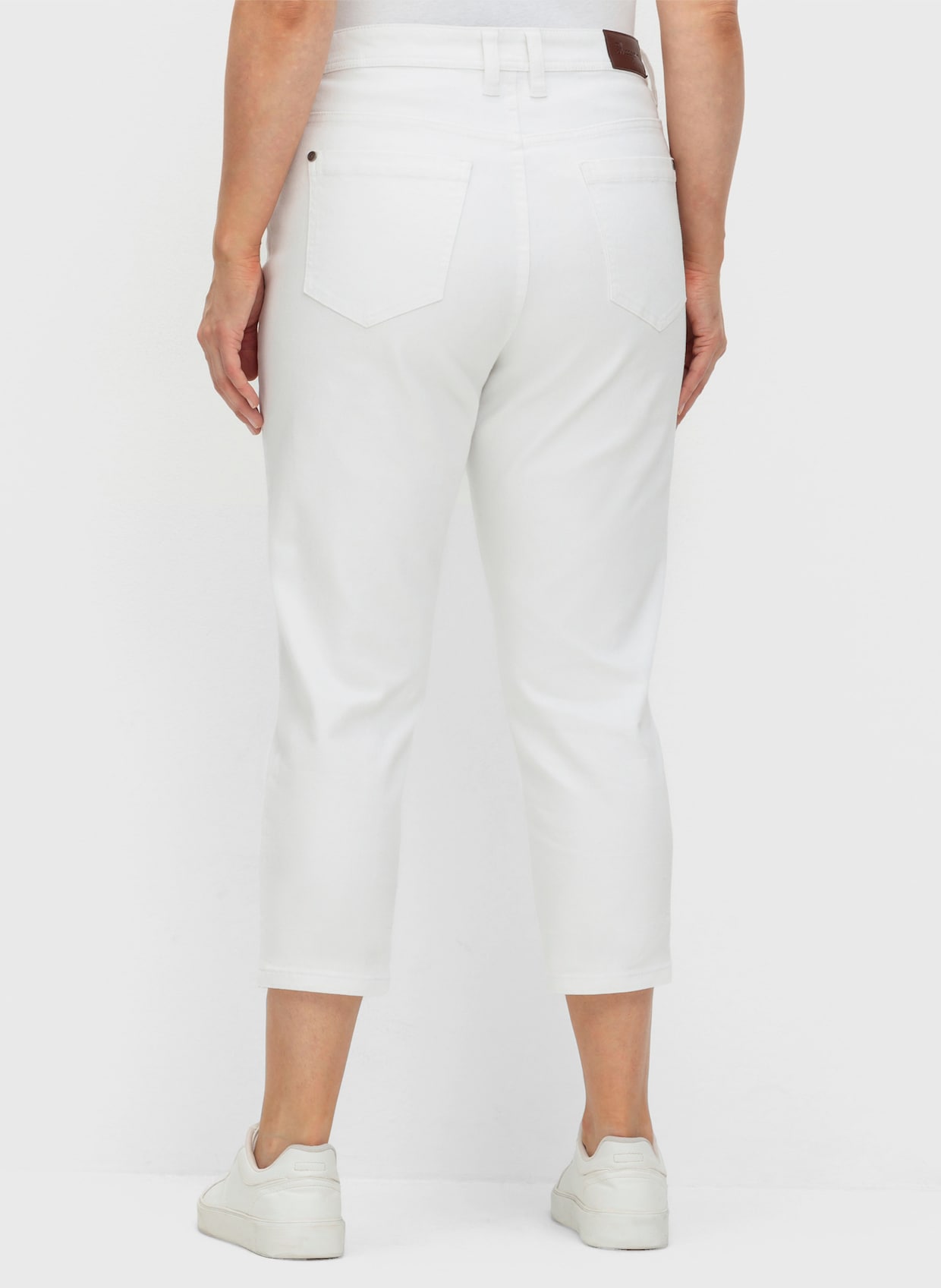 sheego 7/8-Jeans - white denim