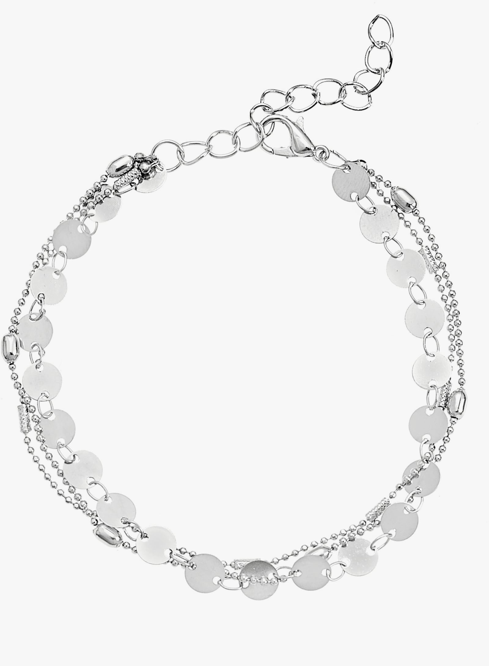 LASCANA Enkelbandje - zilverkleur