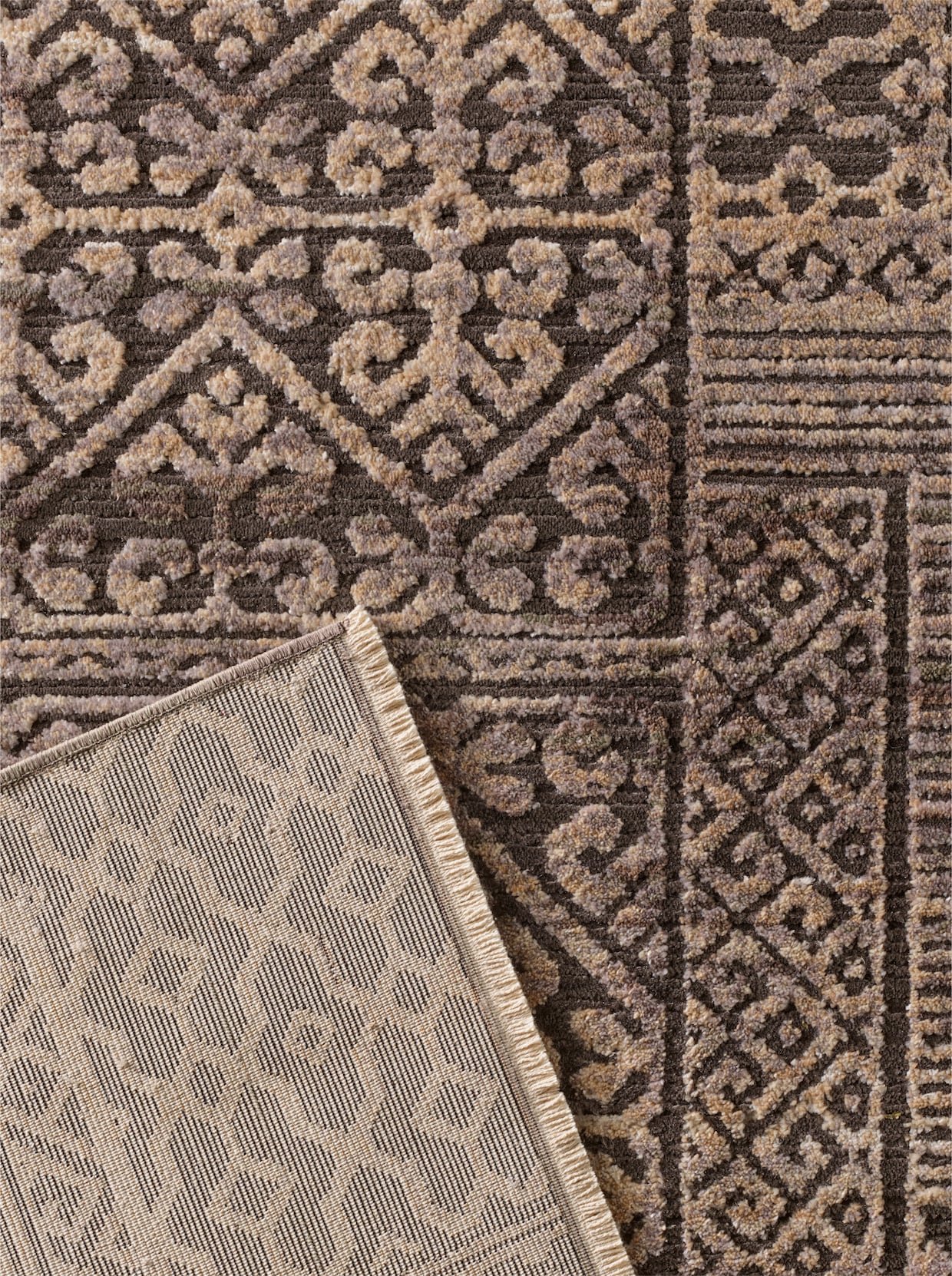 heine home Tapijt - grijs/taupe