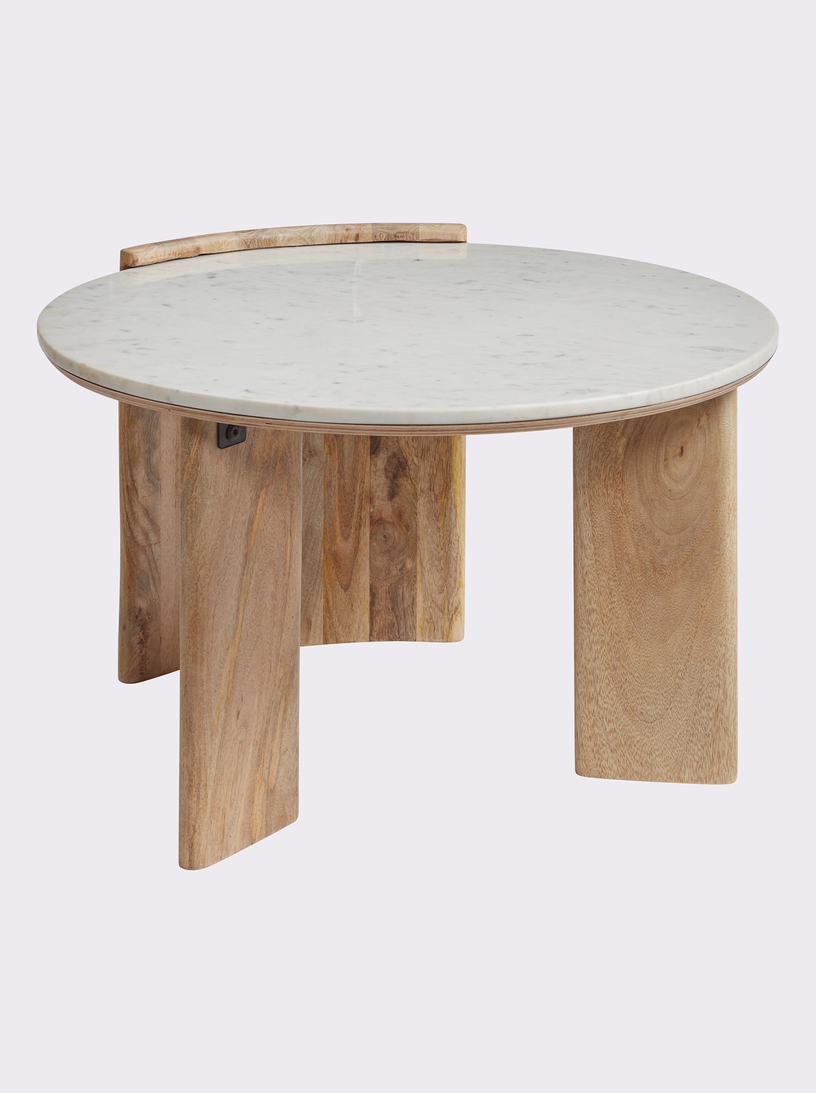 heine home Couchtisch - natur-weiß