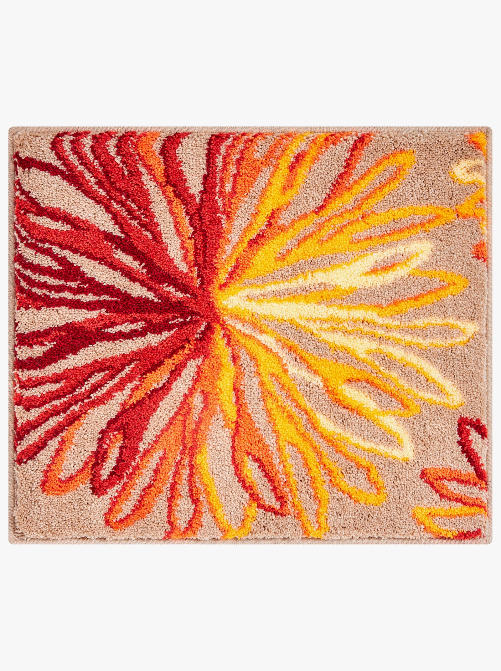 Grund Badematte - orange-beige