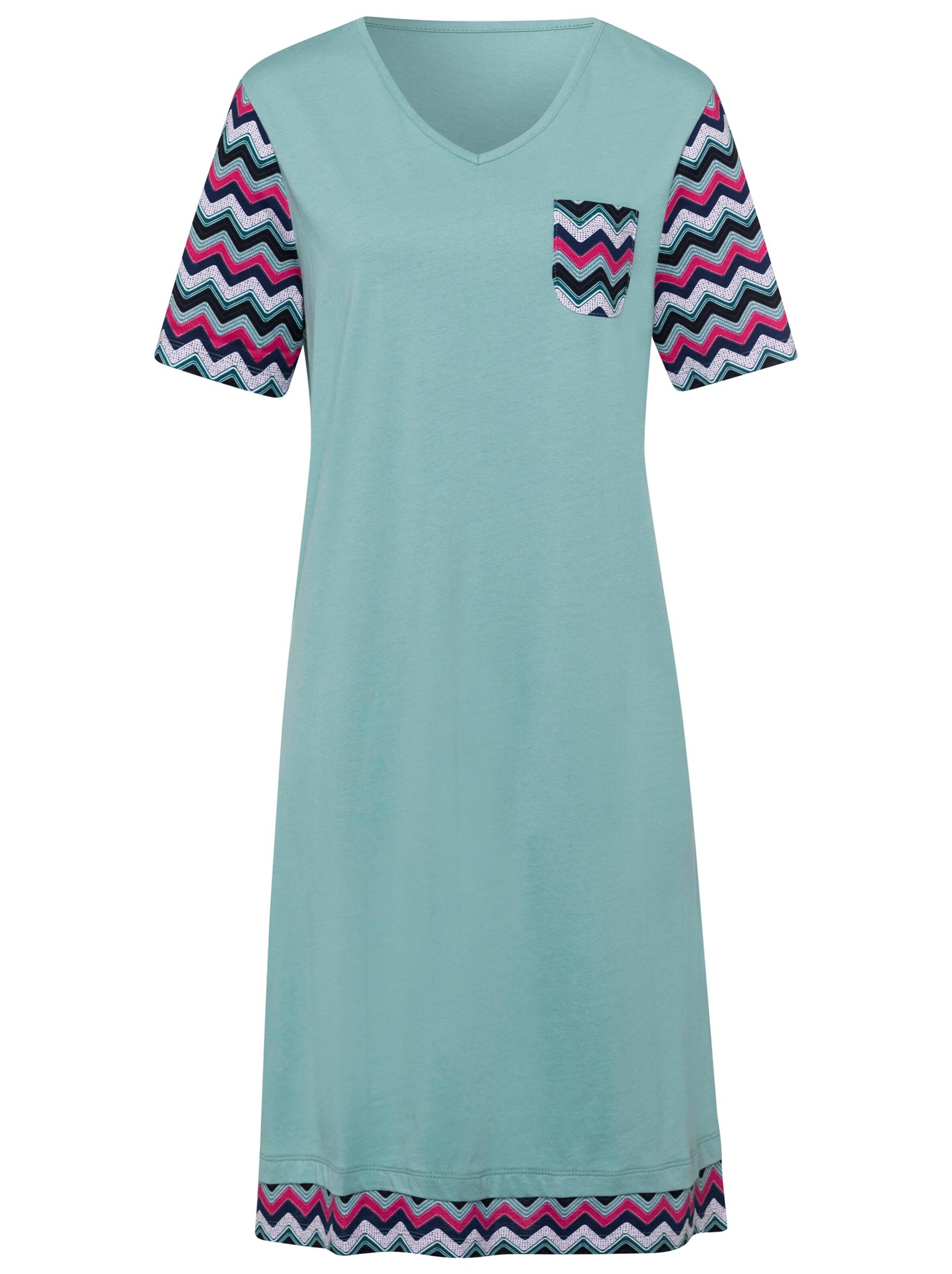 Nachthemd - mint-bedruckt