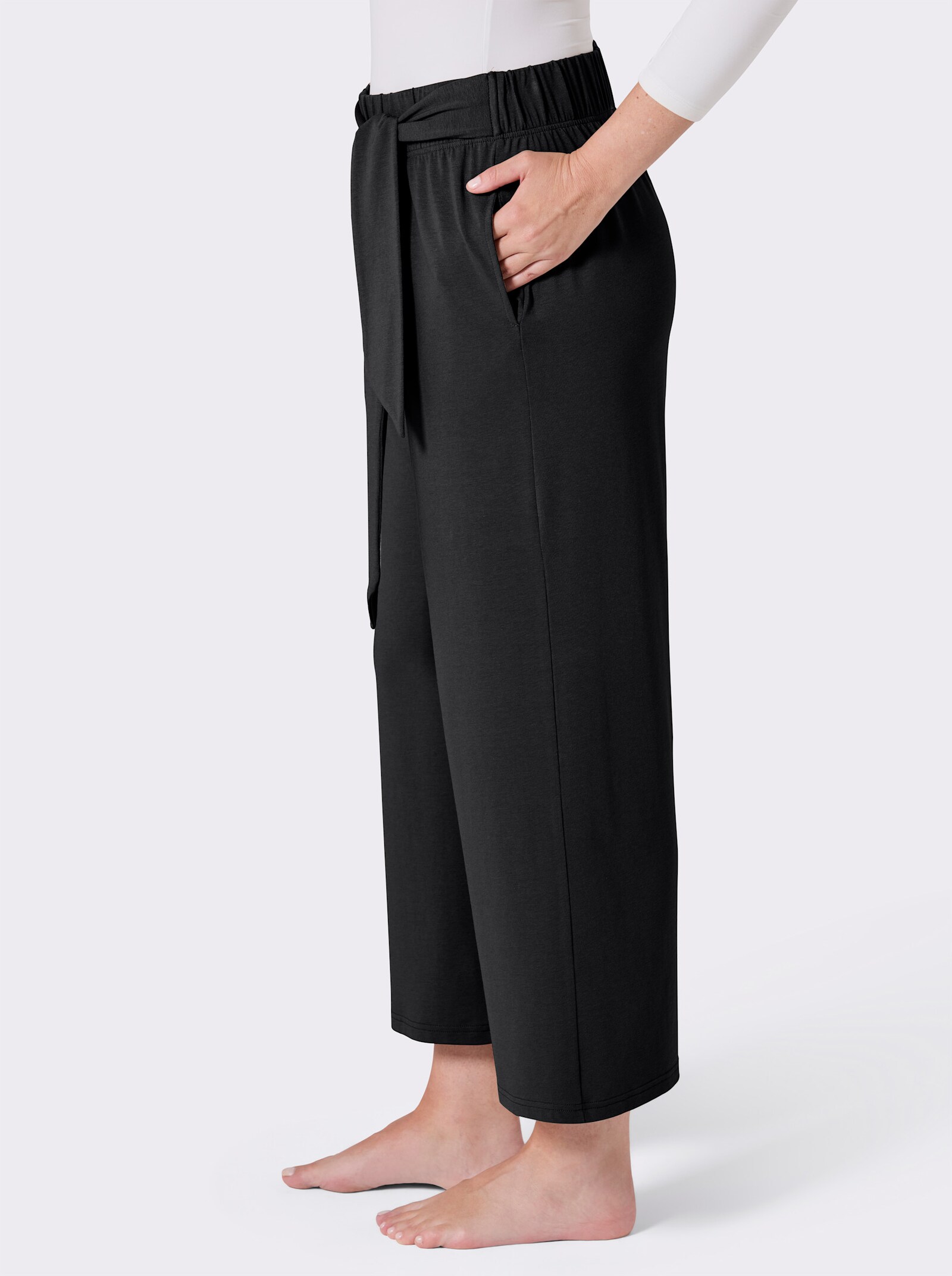 feel good Culotte - schwarz