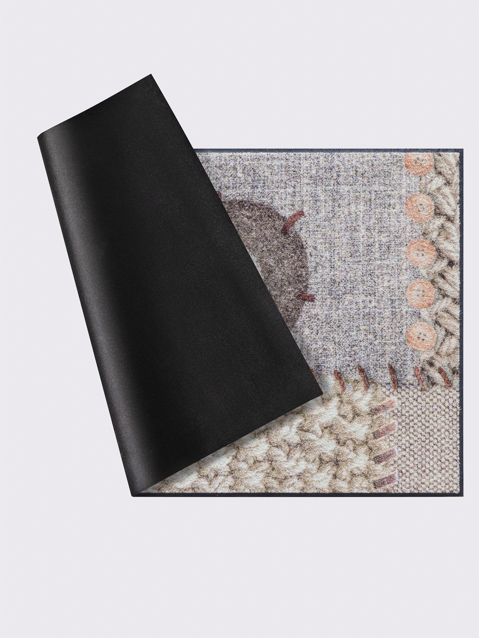 Salonloewe Fußmatte - beige-braun-gemustert