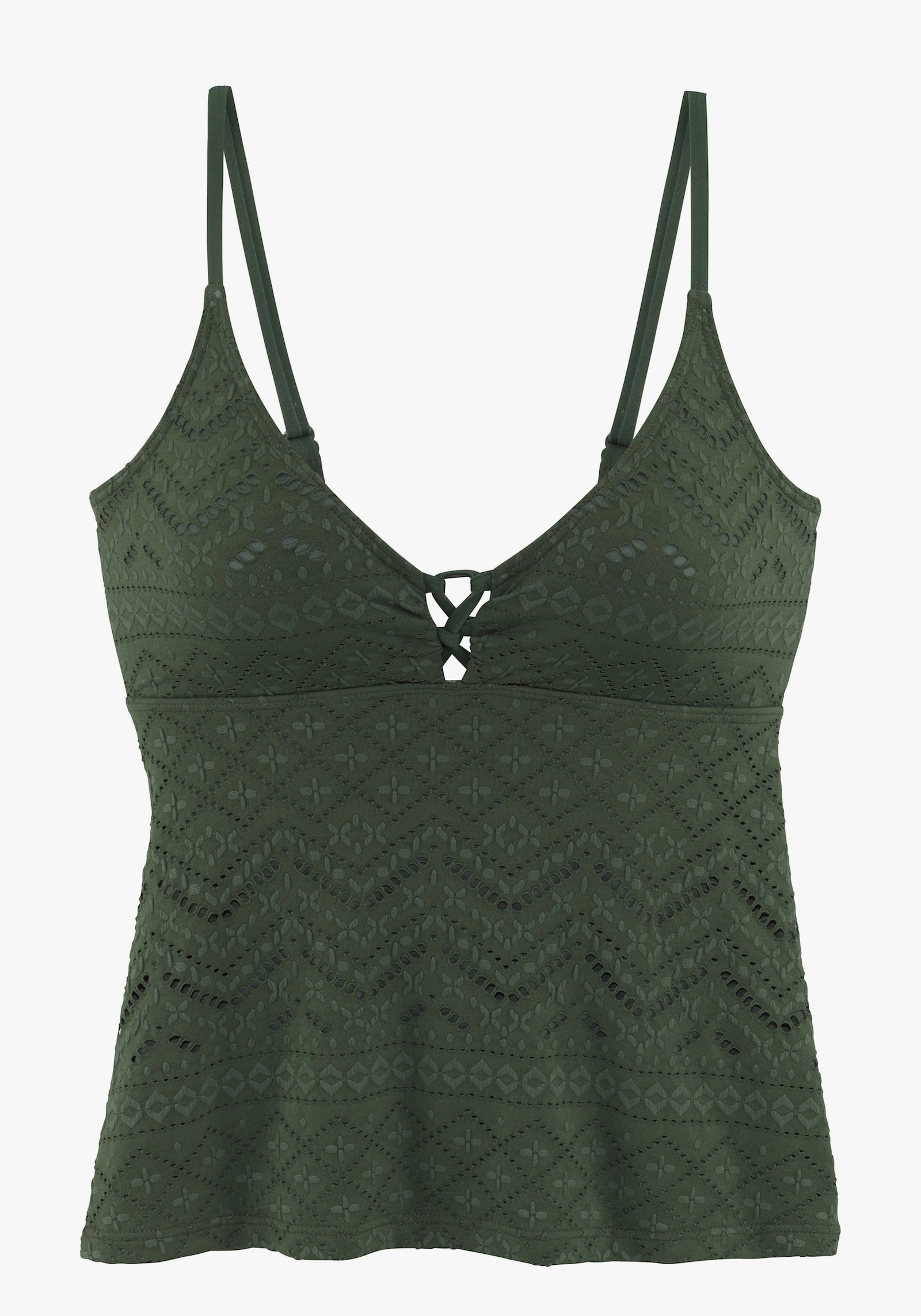 LASCANA Tankini-Top - oliv