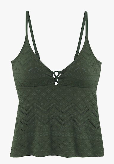 LASCANA Tankini-Top - oliv