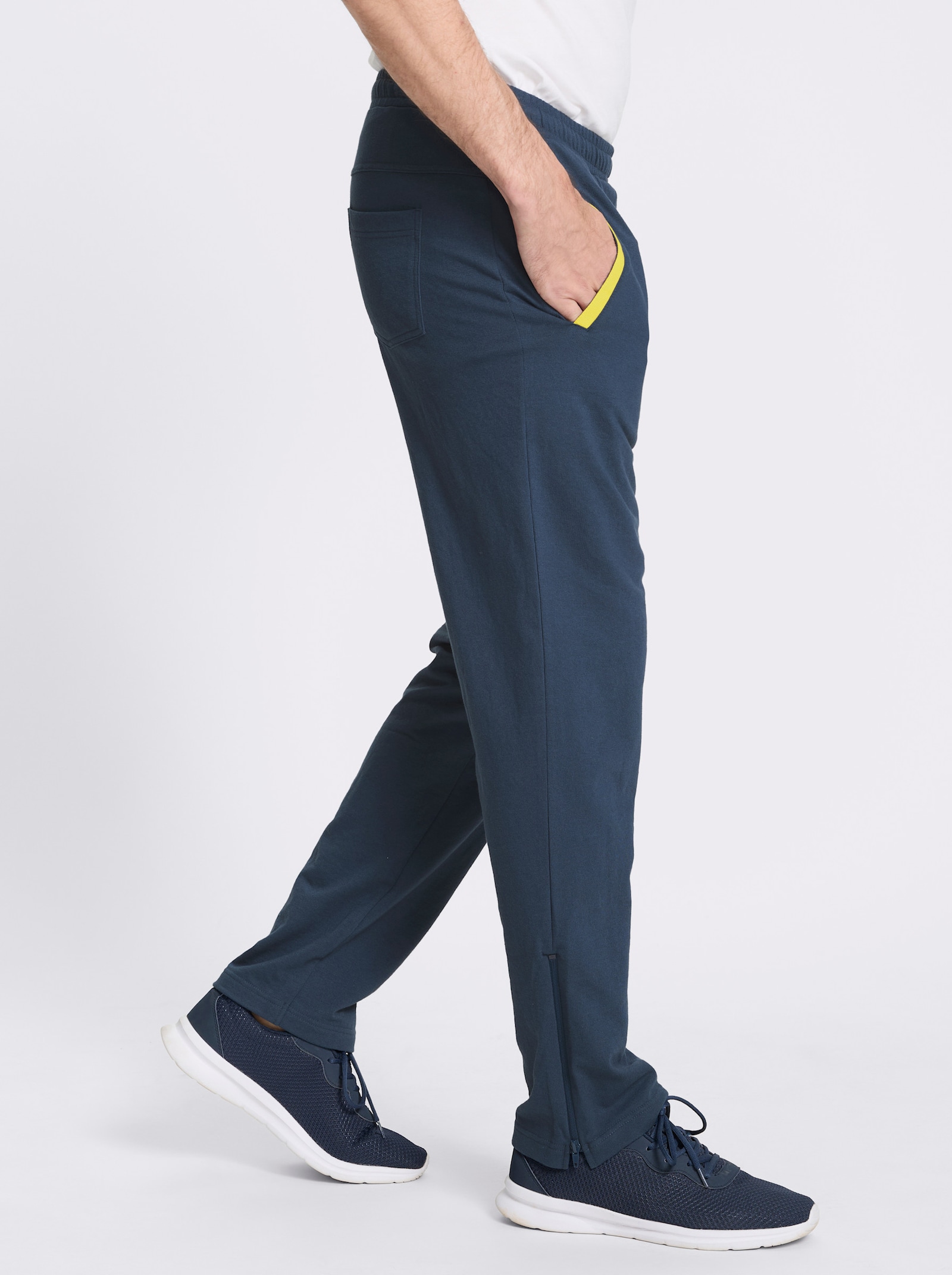 Catamaran Sports Freizeithose mit Reißverschluss am Saum - dunkelblau