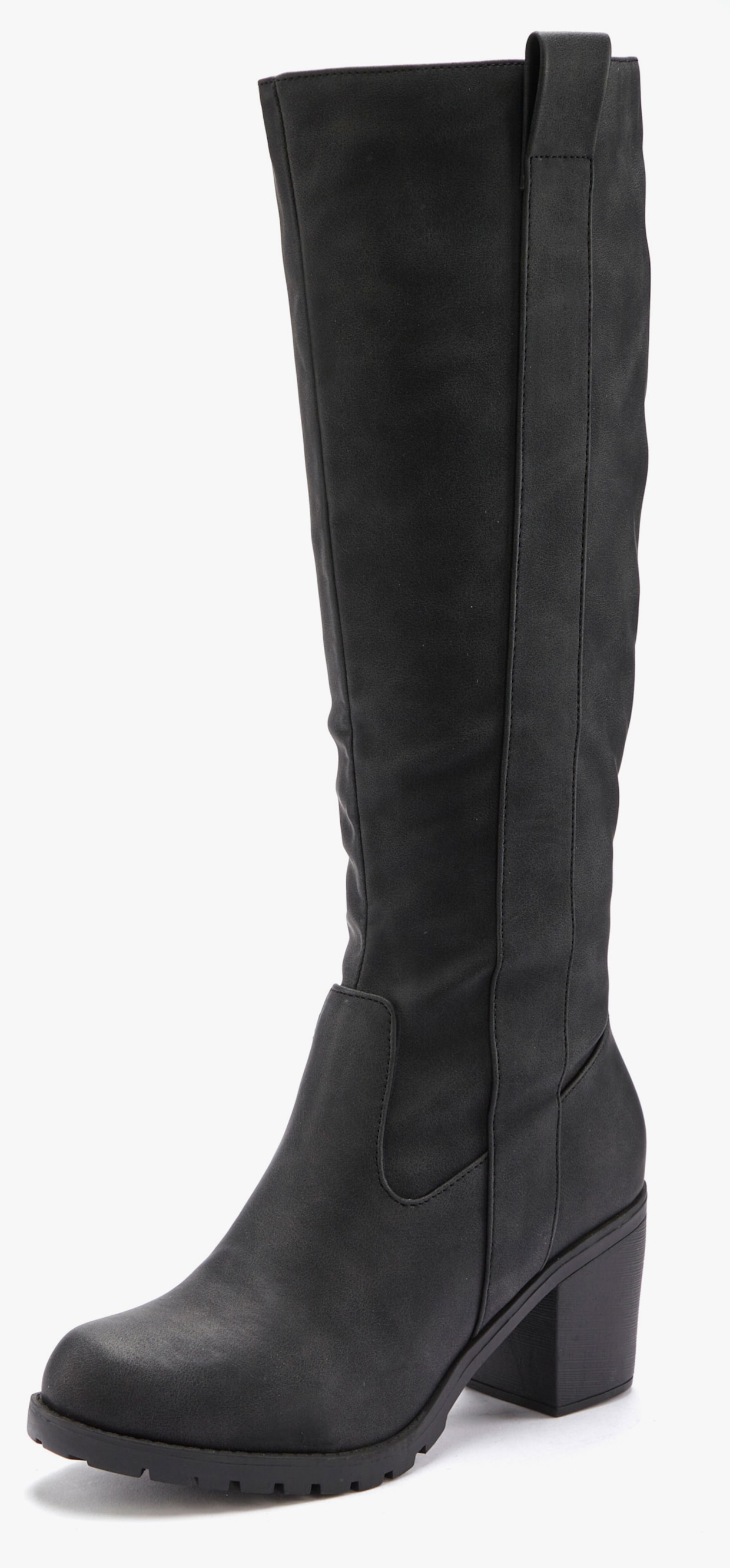 LASCANA Bottes pour jambe large - noir