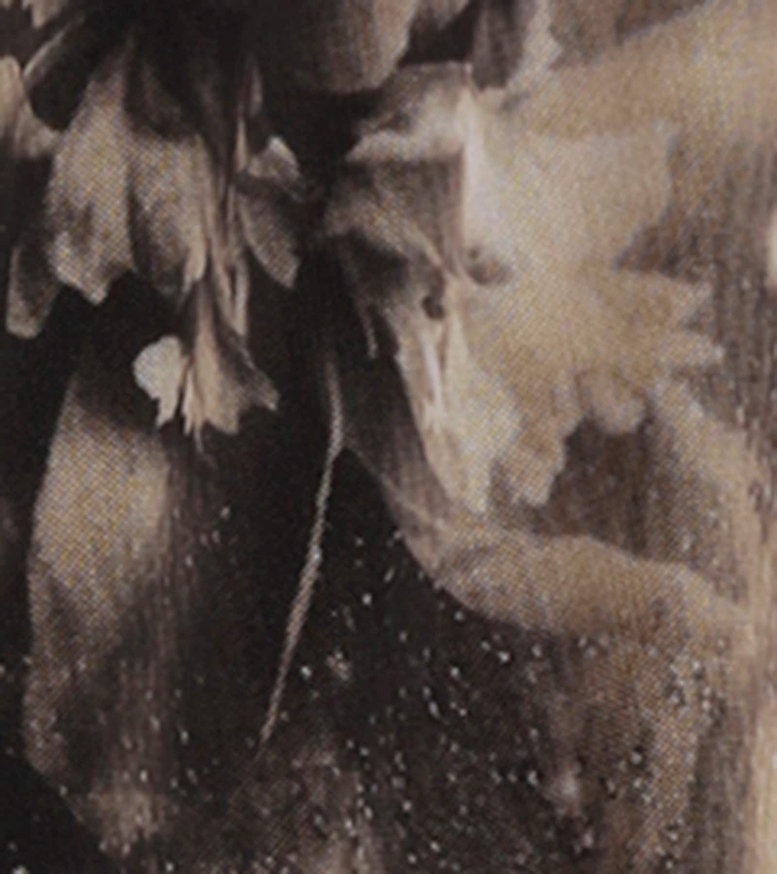 Aniston PLUS Maxikleid - schwarz-beige-offwhite