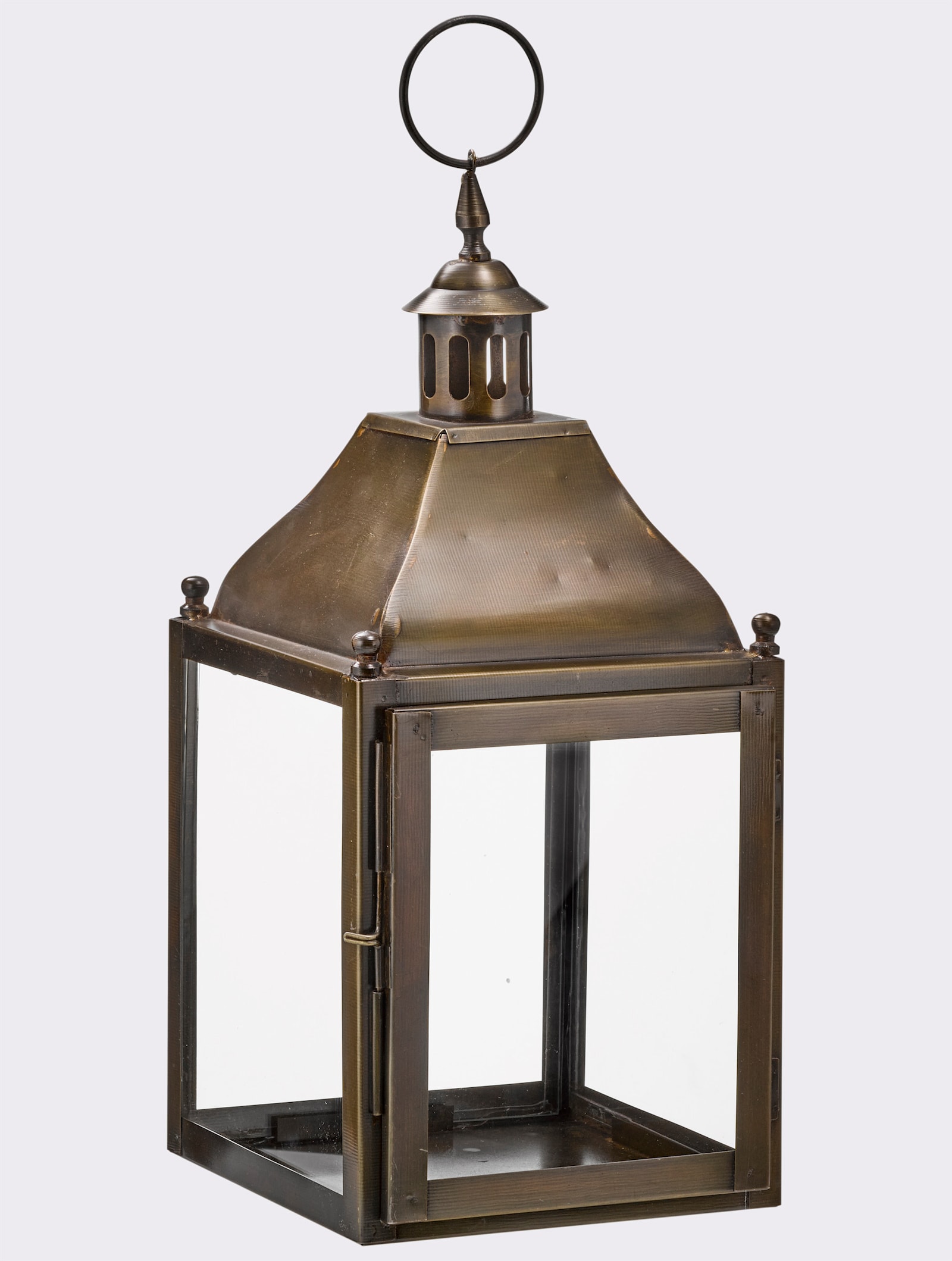 Impressionen Laterne - messingfarben