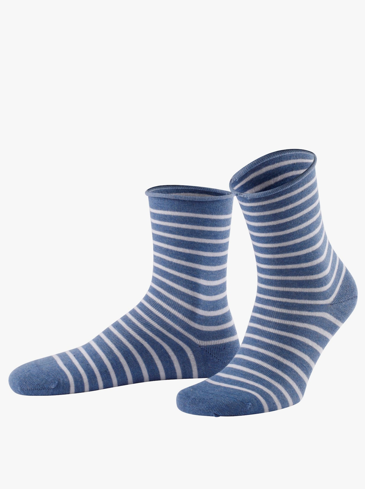 wäschepur Dámske ponožky - Denim blue-škvrnité