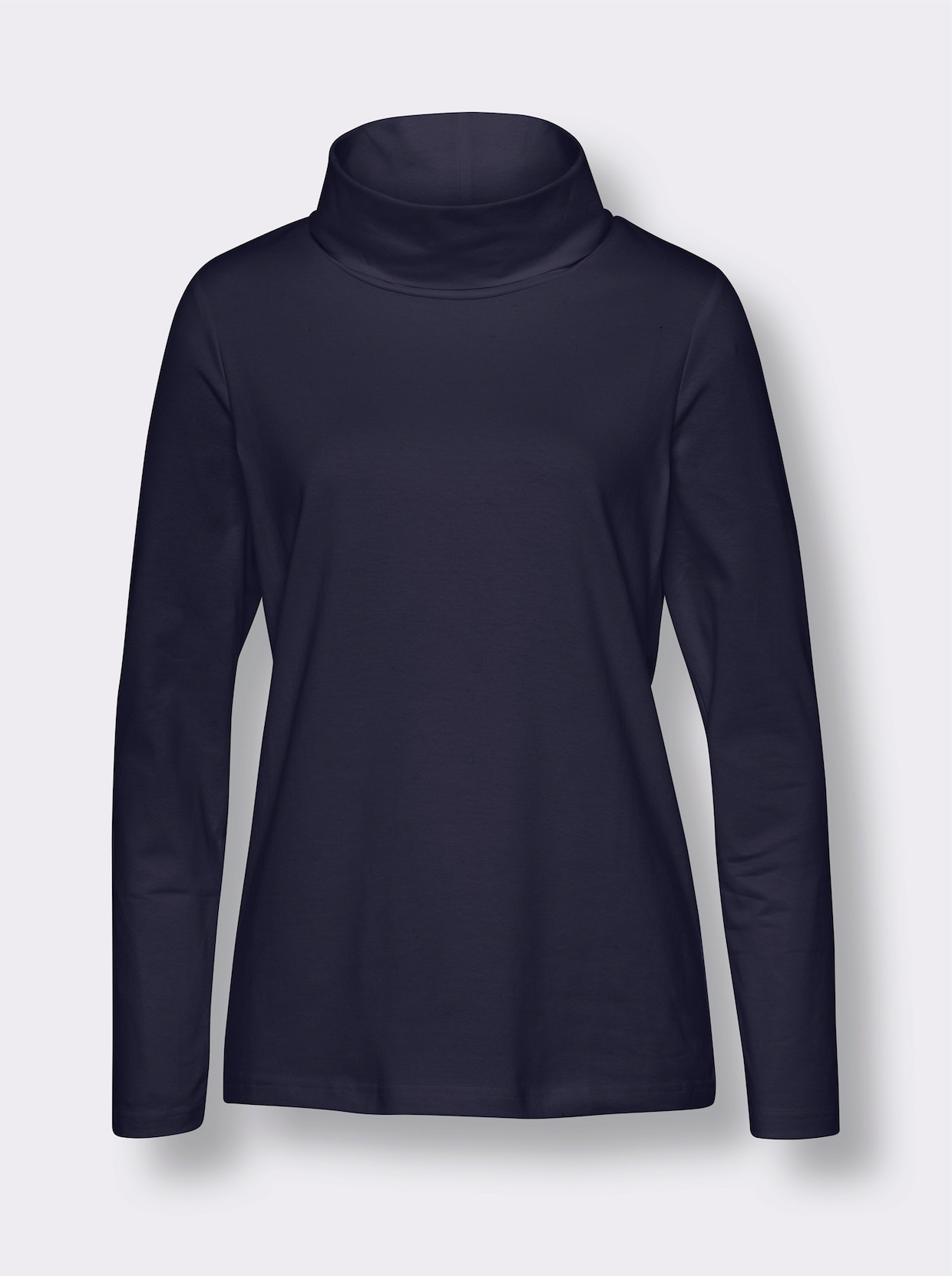 heine Shirt met lange mouwen - marine