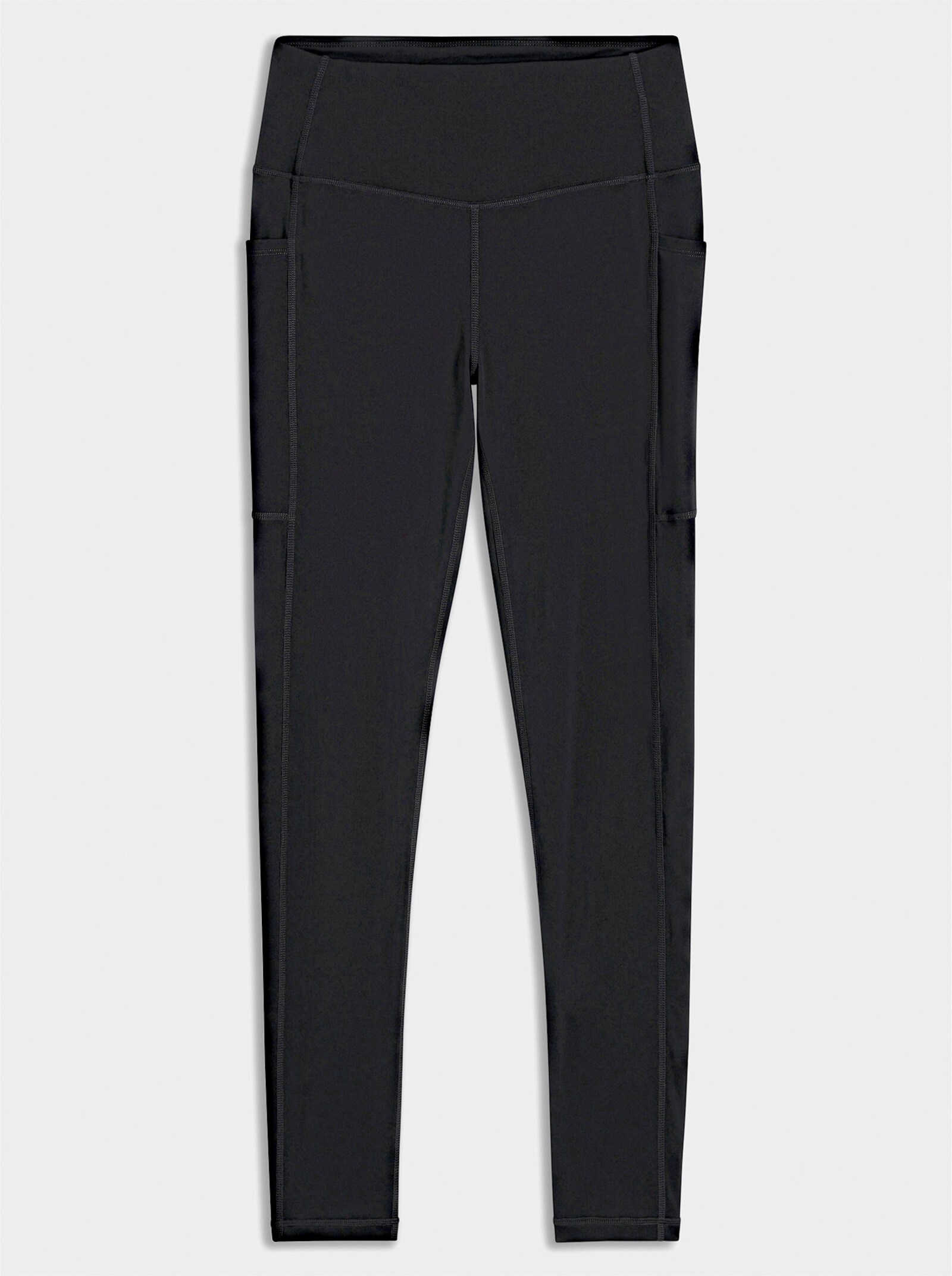 Catamaran Sports Funktionstights mit 2 Taschen seitlich - schwarz