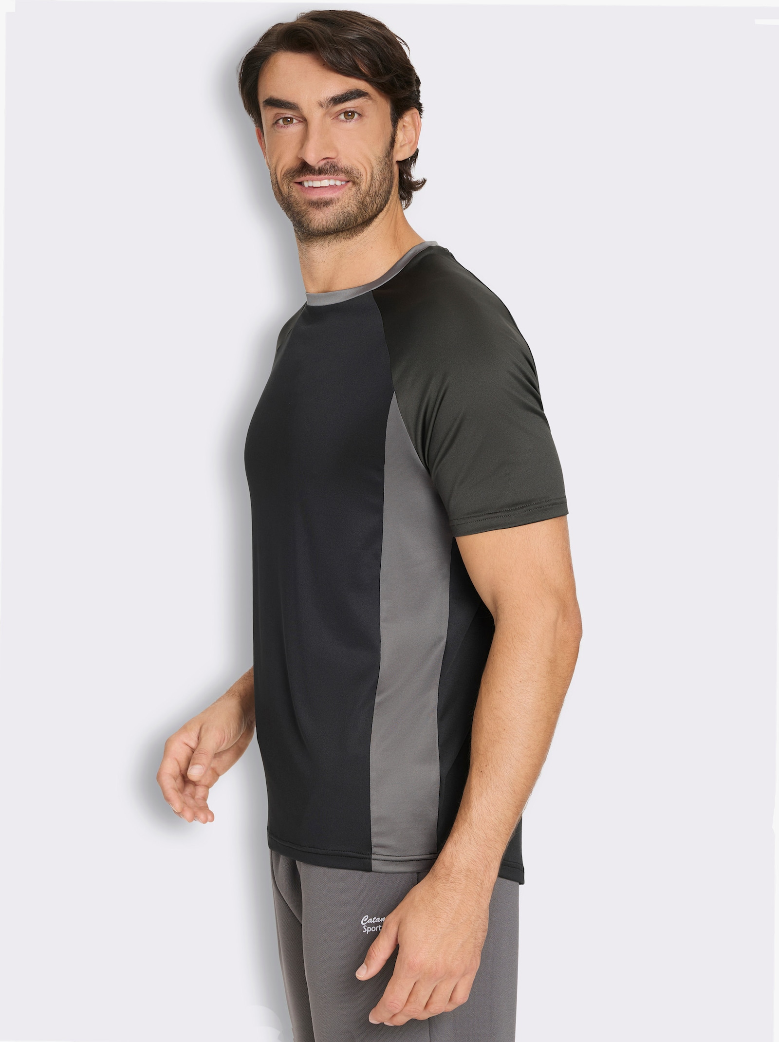 Catamaran Sports Funktionsshirt - schwarz-grau