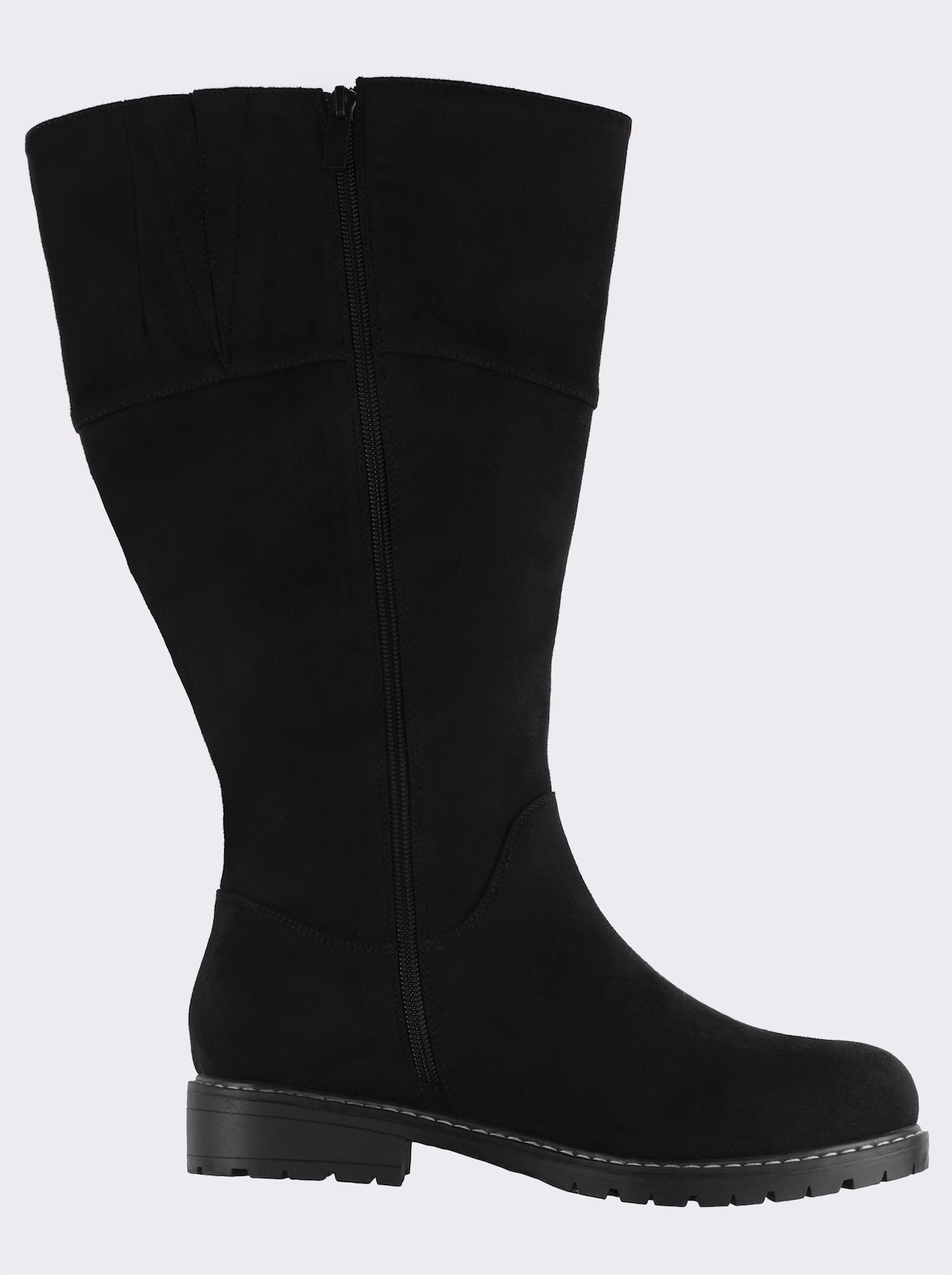sheego Weitschaftstiefel - schwarz