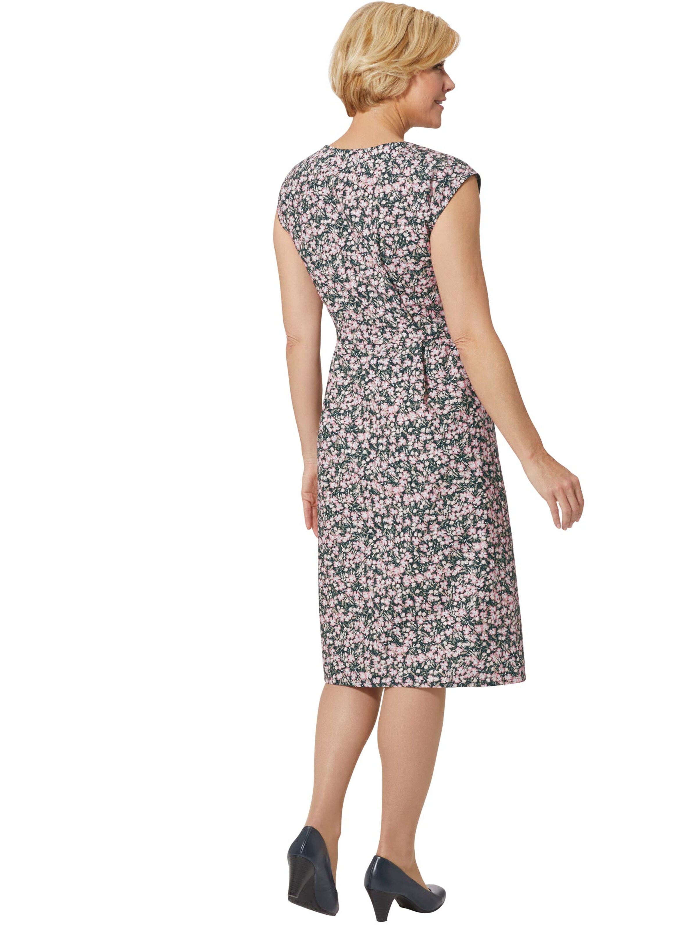 Hauskleid - rosé-bedruckt