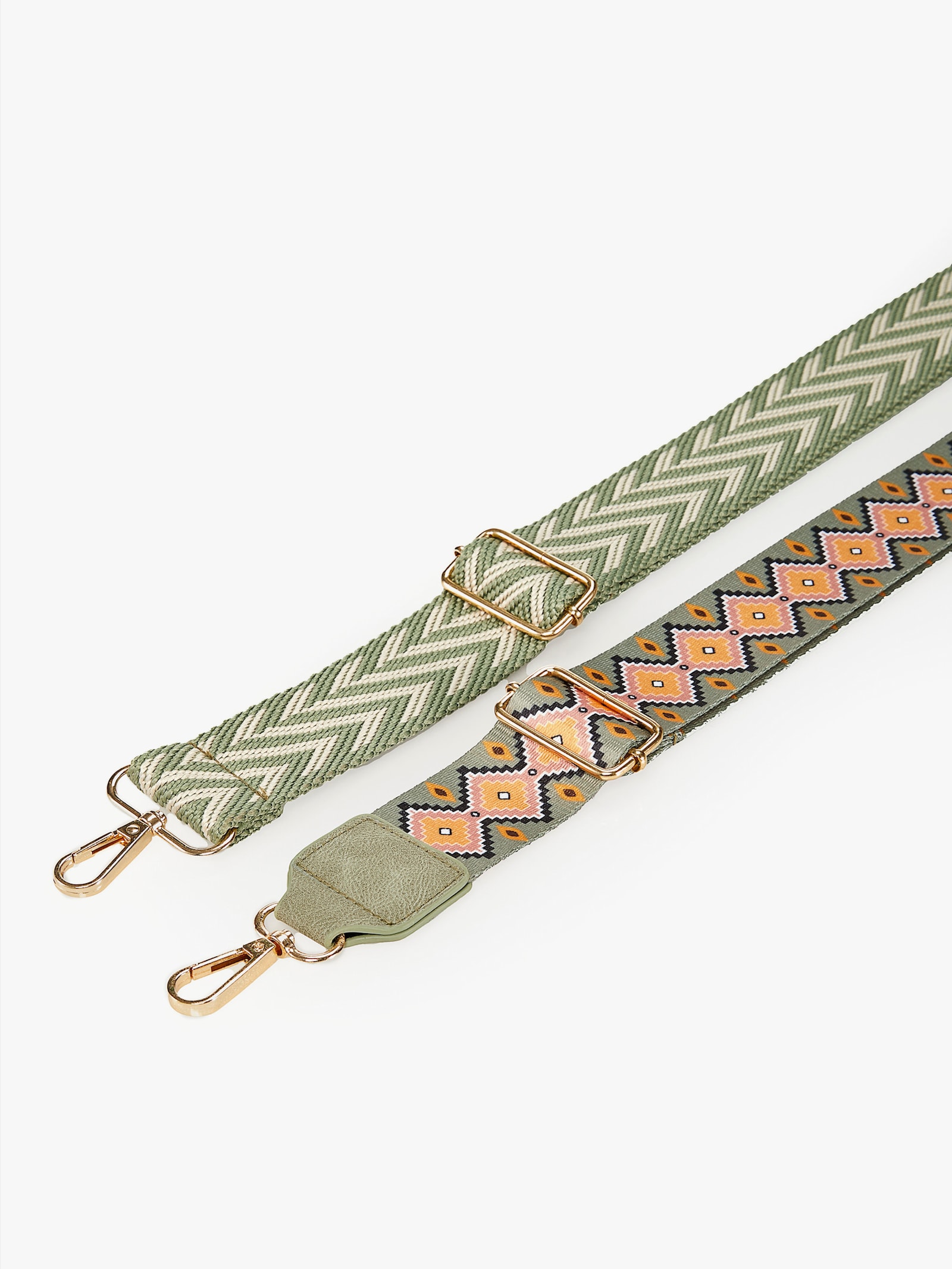 Tasche mit Wechselgurt - grün