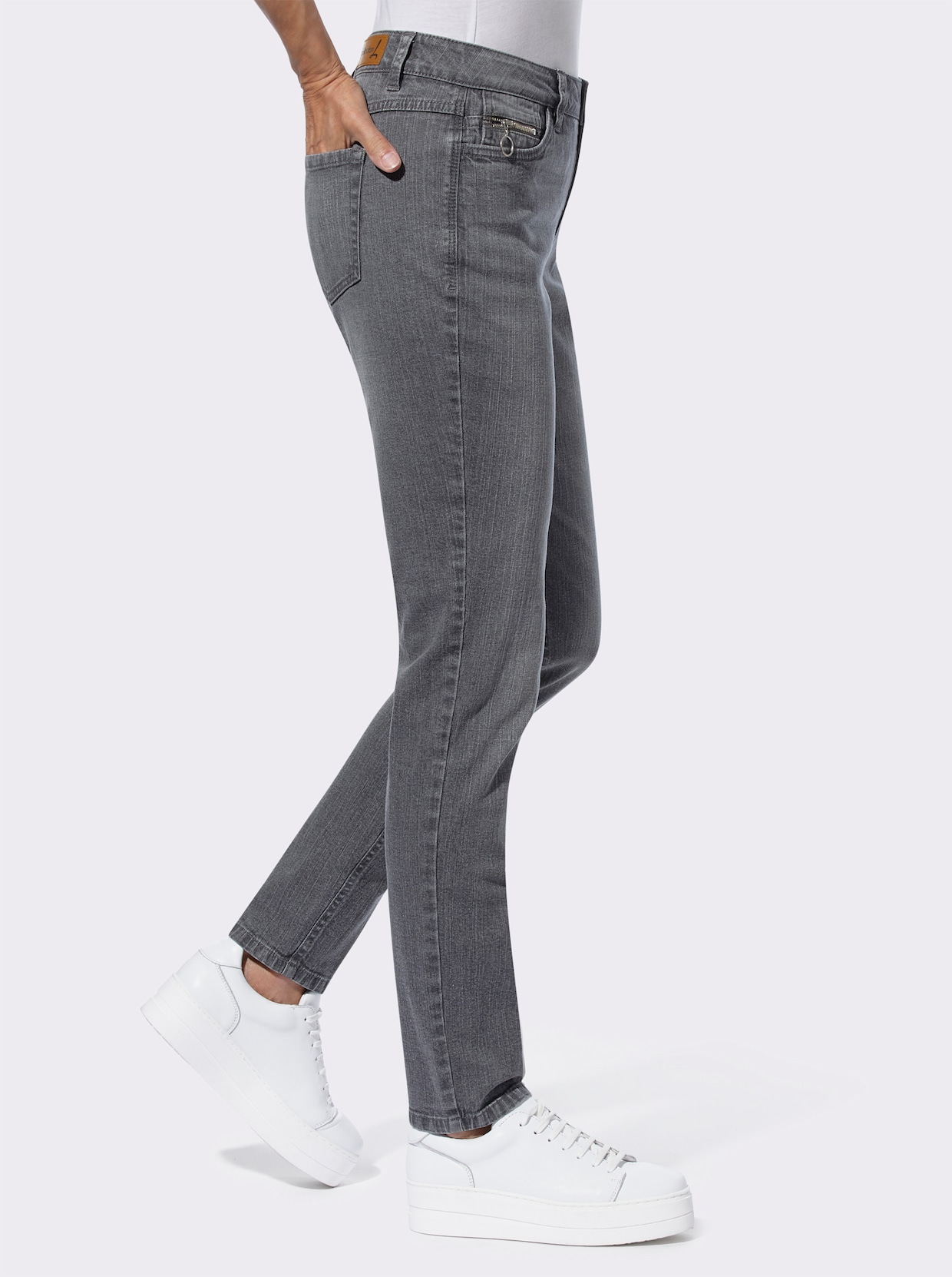 5-Pocket-Jeans - stone-grey-denim