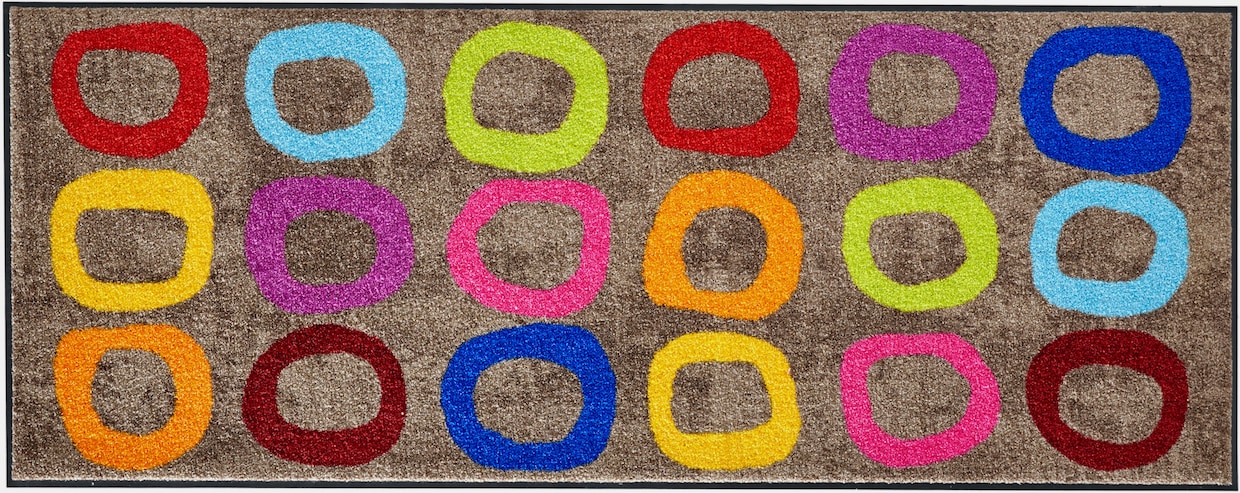 heine home Fußmatte - taupe-bunt