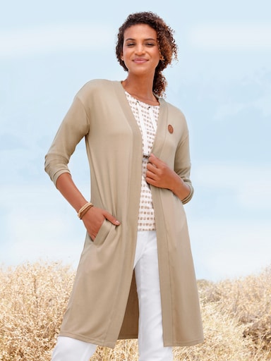 Shirtjacke - beige