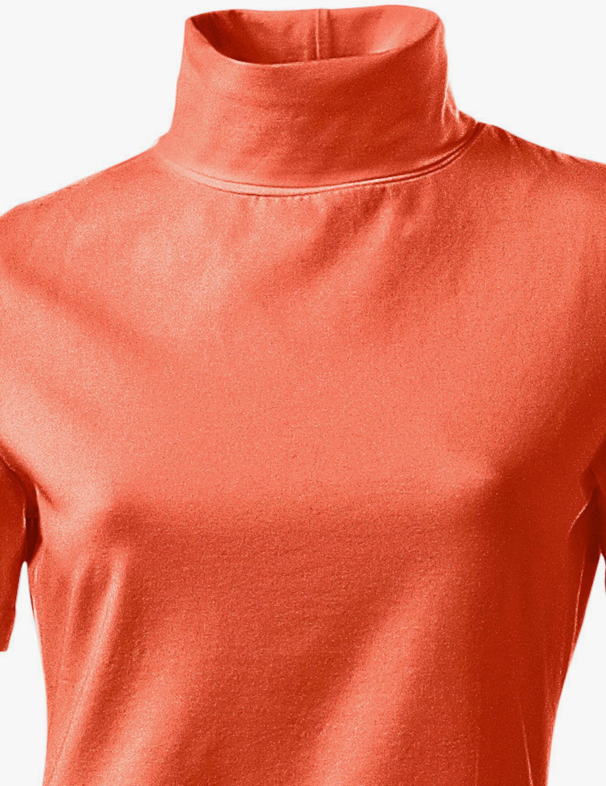 heine Rollkragen-Shirt - orange