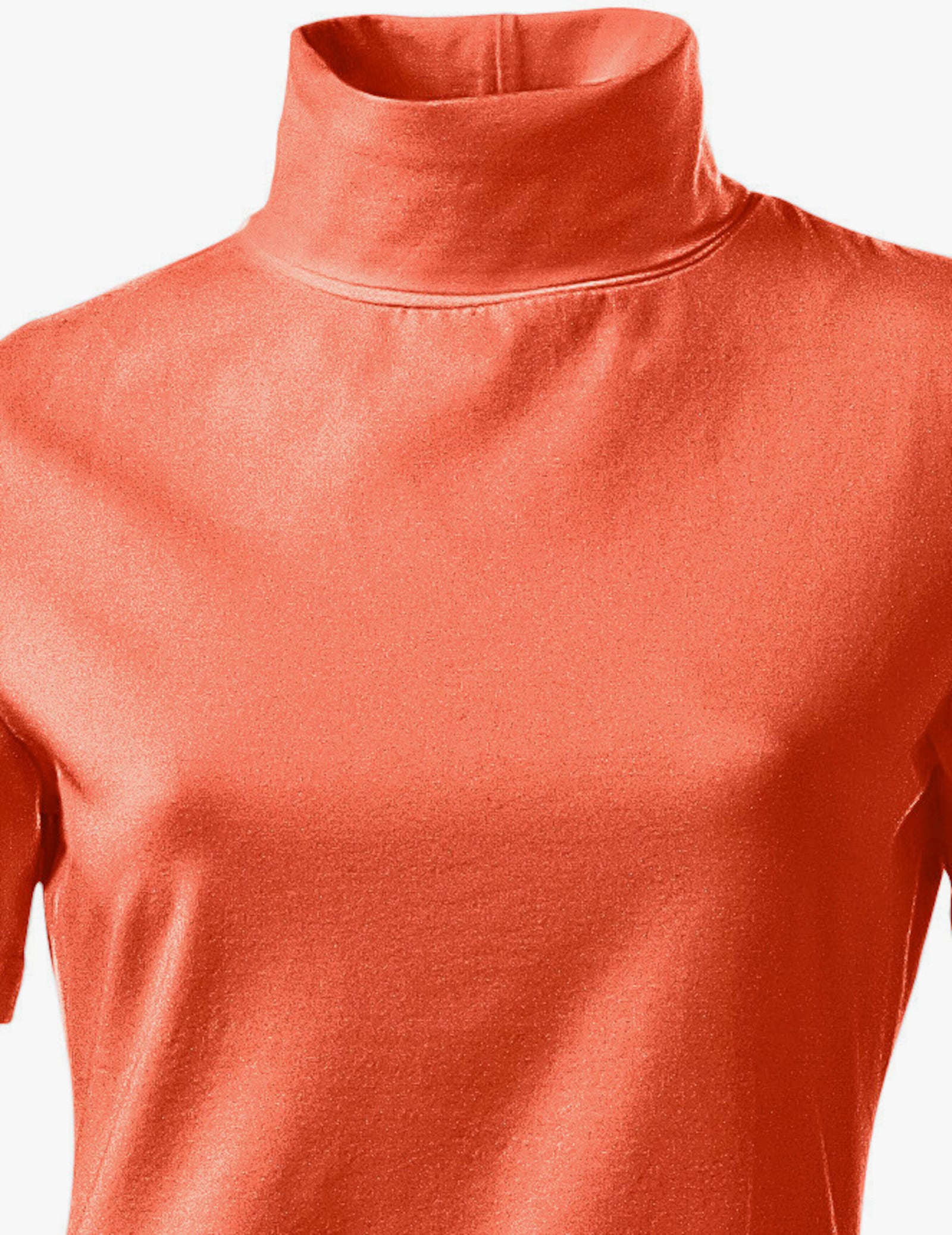 heine Rollkragenshirt in figurbetonter Form - orange