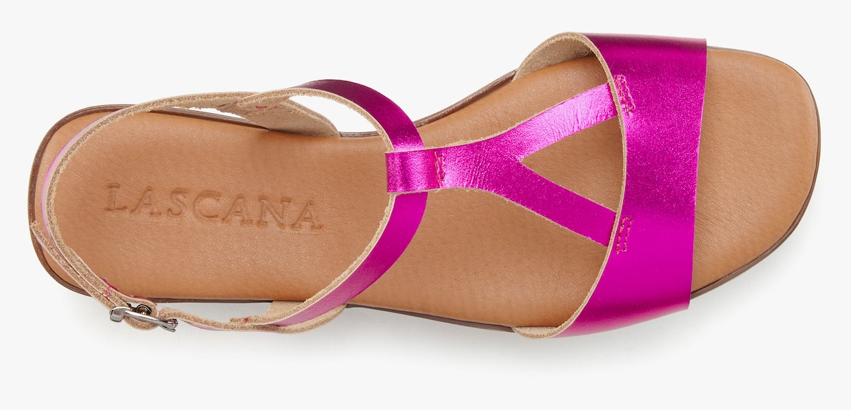 LASCANA Sandales - fuchsia