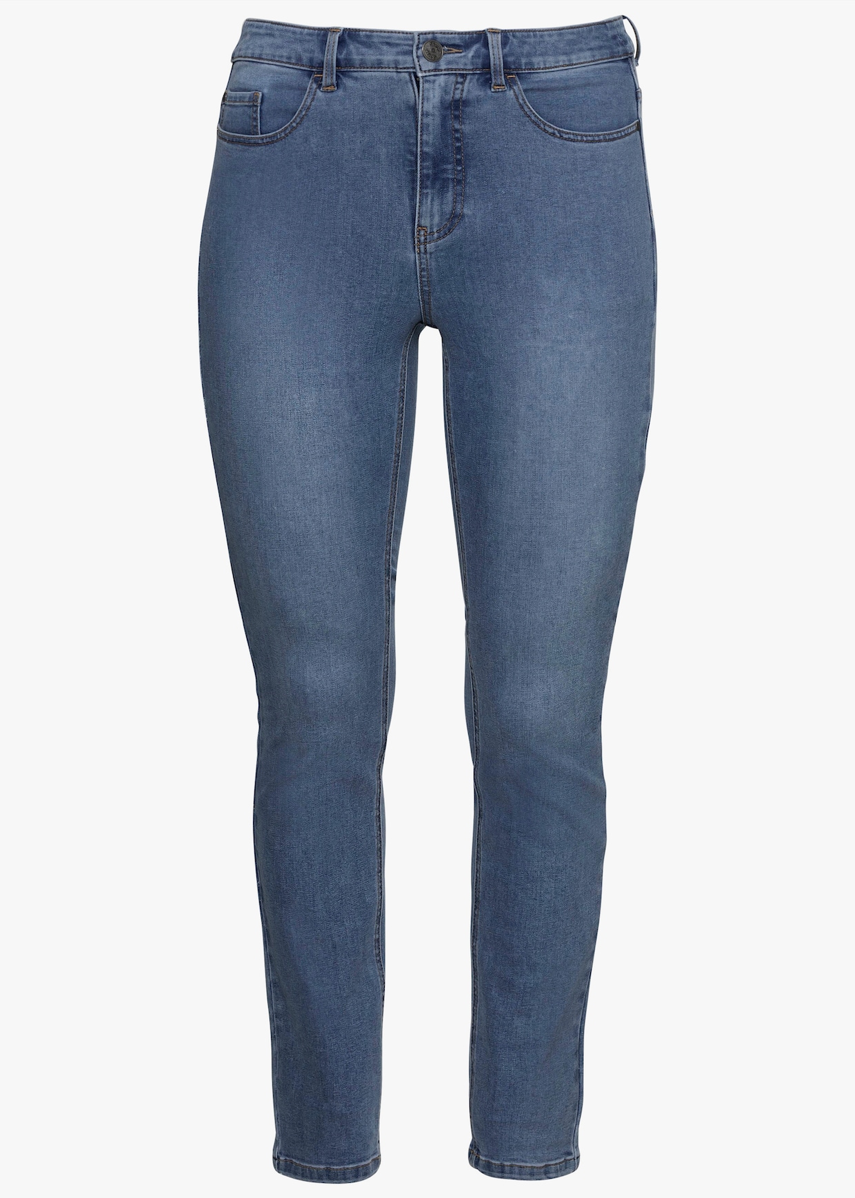 Sheego Skinny Jeans - blue denim