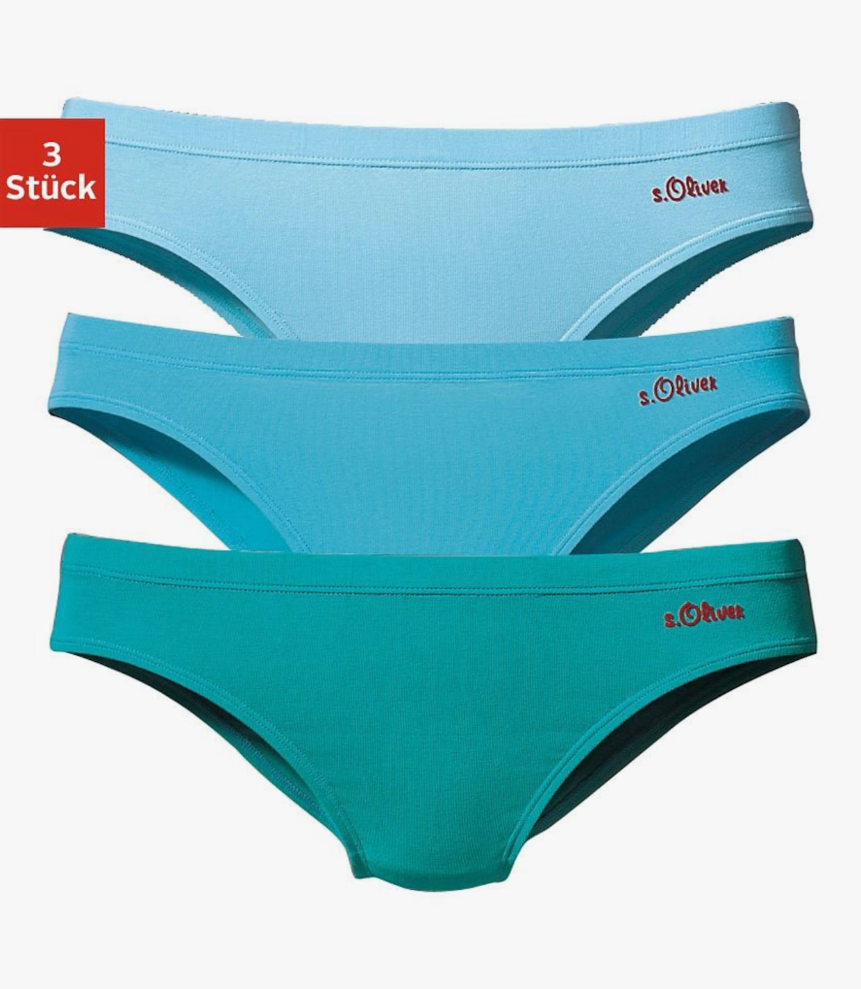 s.Oliver Bikinislip - petrol/turquoise