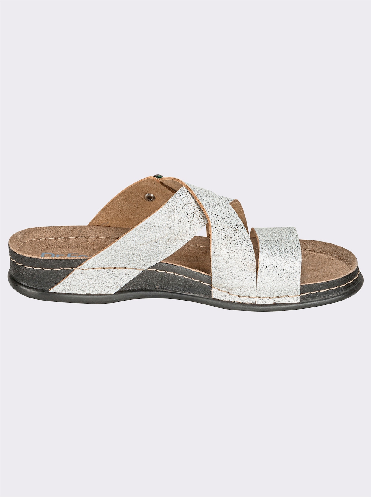 Dr. Feet slippers - Zilverkleur