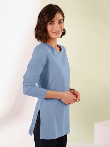 Shirt met lange mouwen - bleu