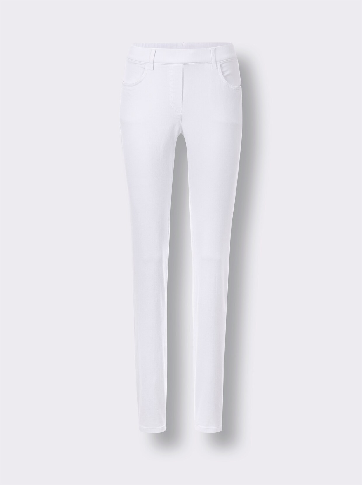 Ascari Schlupfjeans - weiß