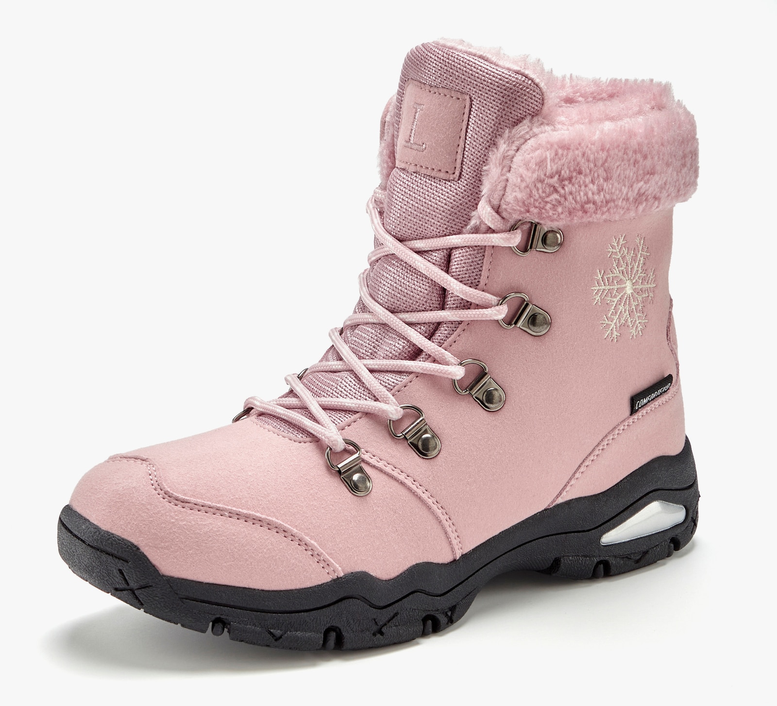 LASCANA Winterstiefelette - rosa