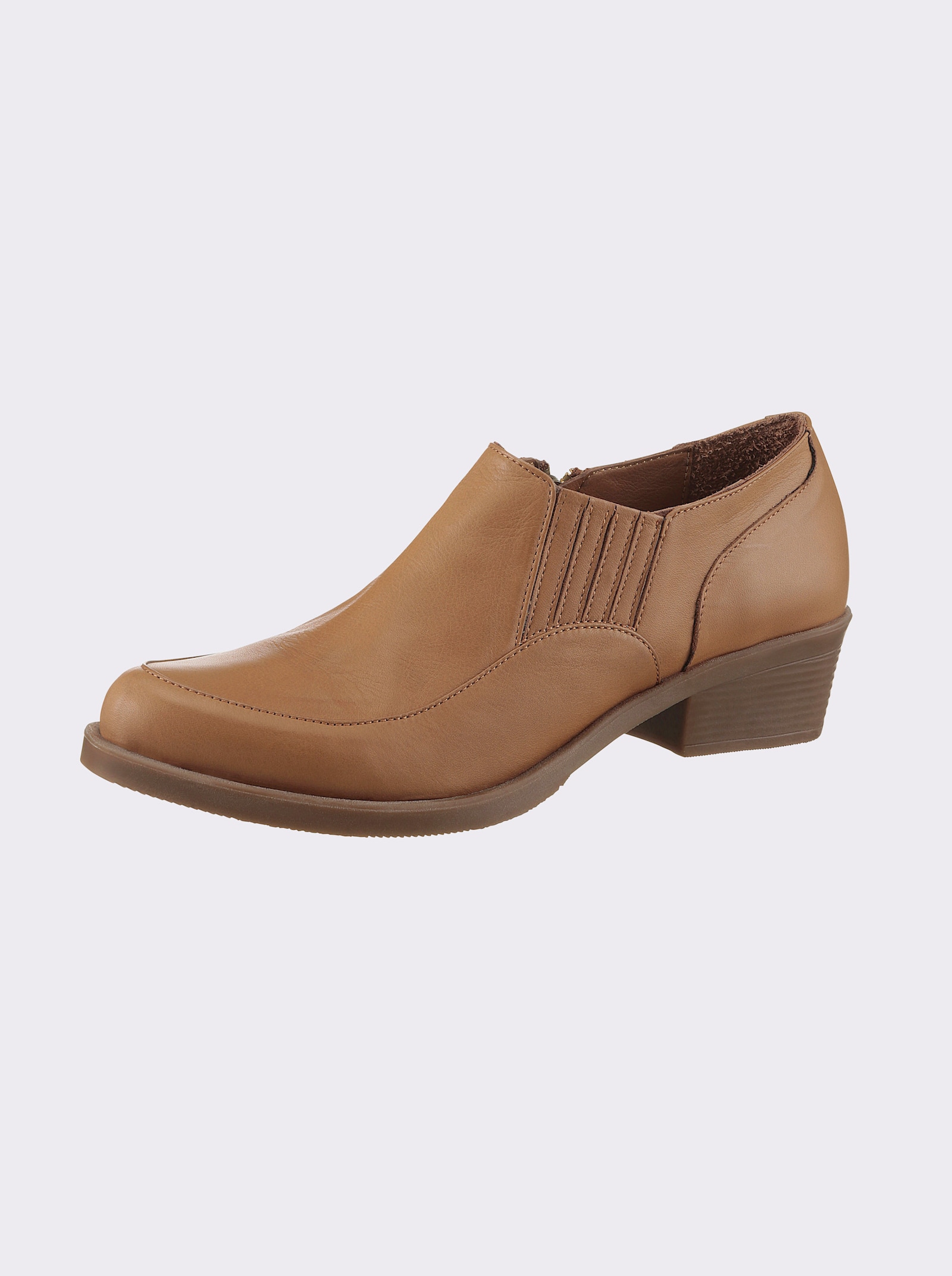 Andrea Conti Kurzstiefelette - cognac