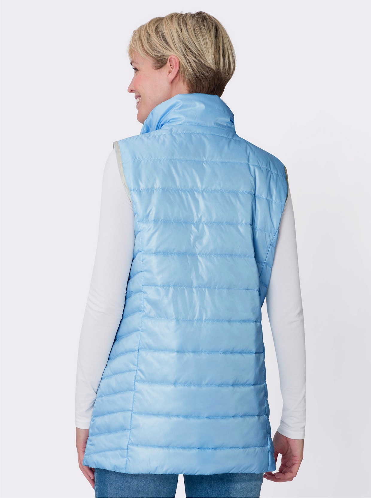 Bodywarmer - ijsblauw