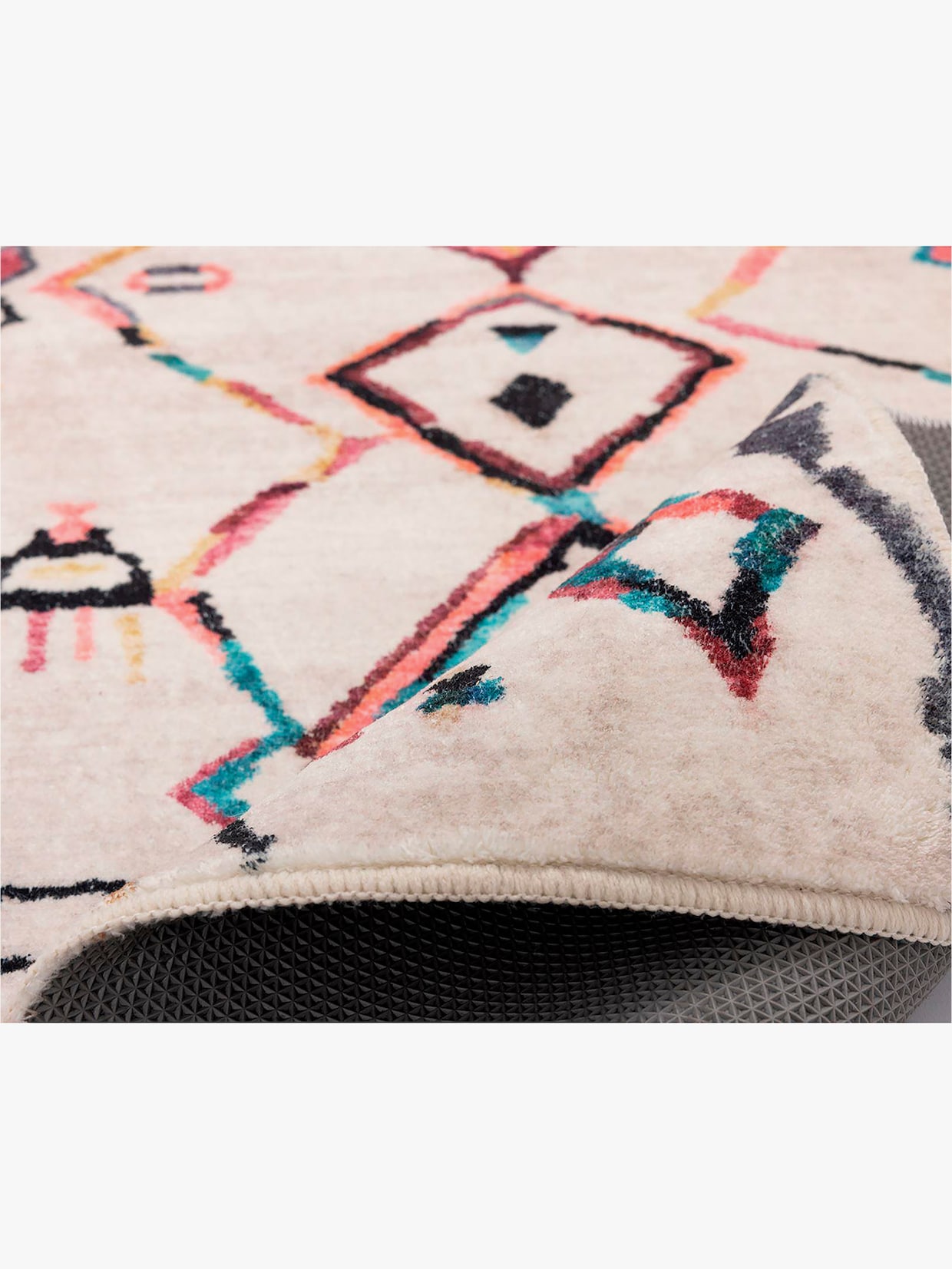 Theko Badematte - natur-bunt