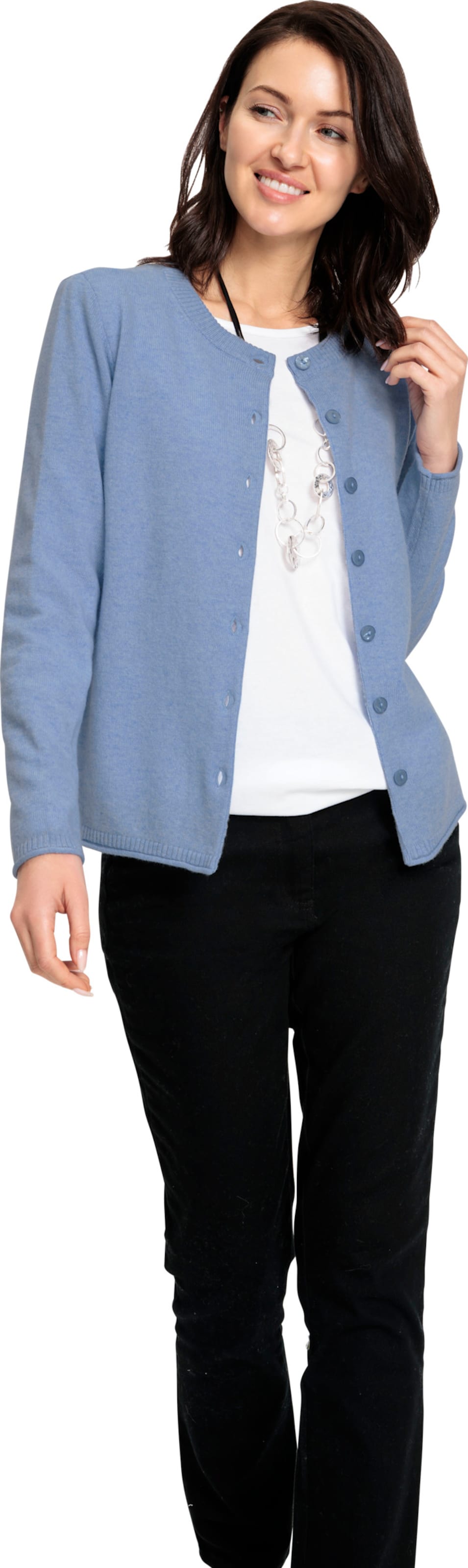 Thumbnail - Feinstrickjacke