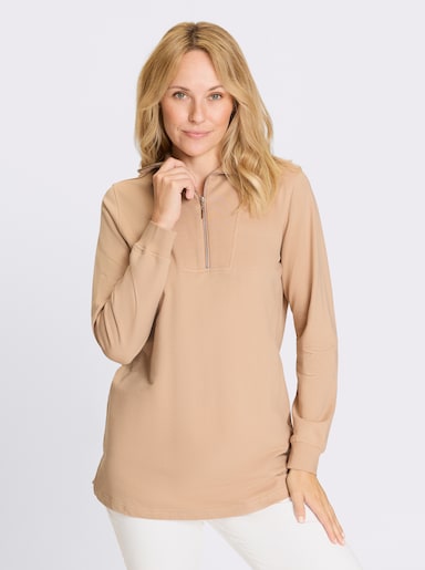 Longsweatshirt - beige