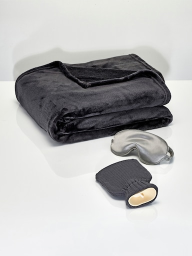 3-dlg. set - antraciet