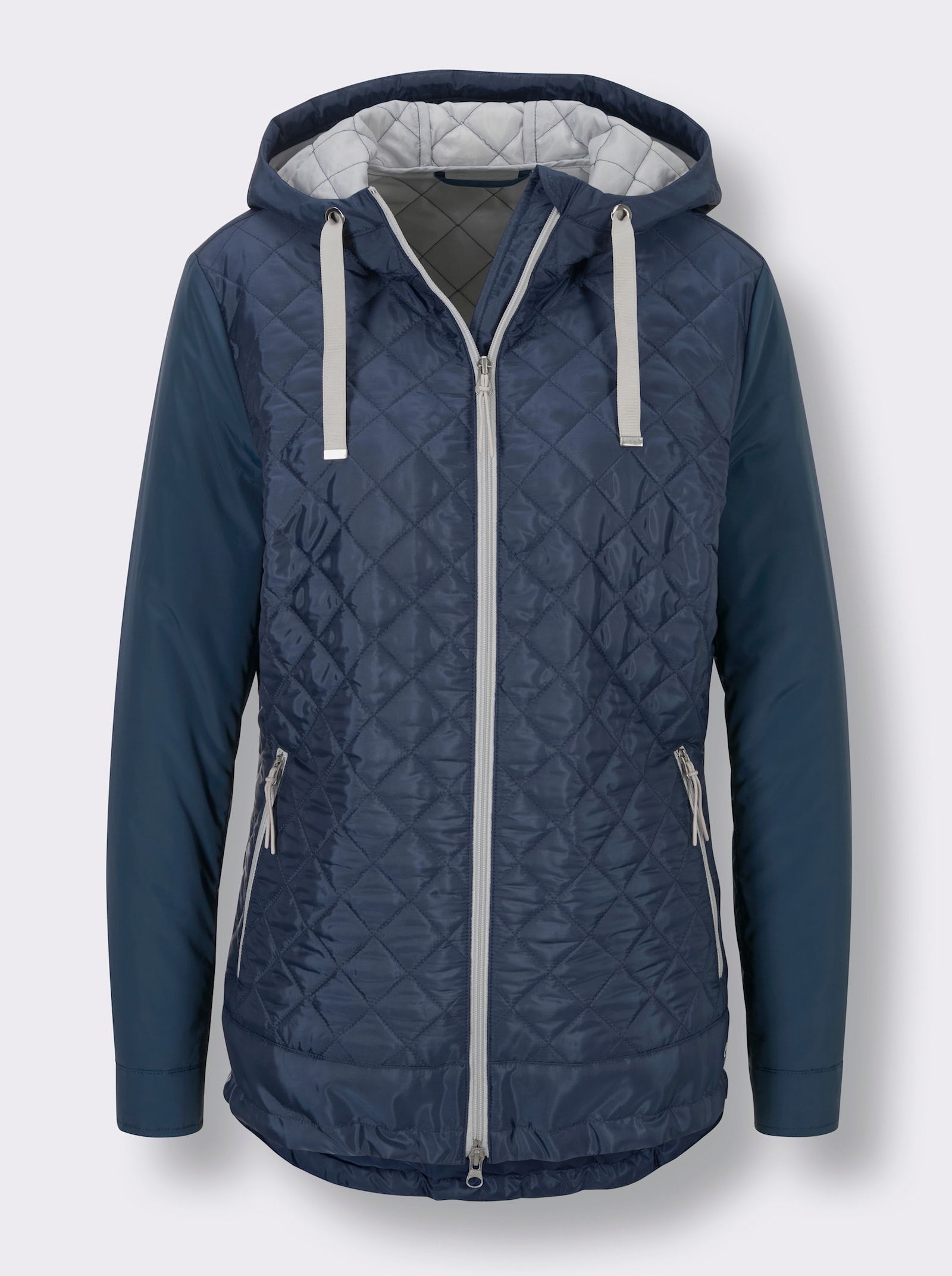 Catamaran Sports Funktionsjacke mit hinten längerem Saum - dunkelblau