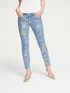 Push-up-Jeans - blue stone
