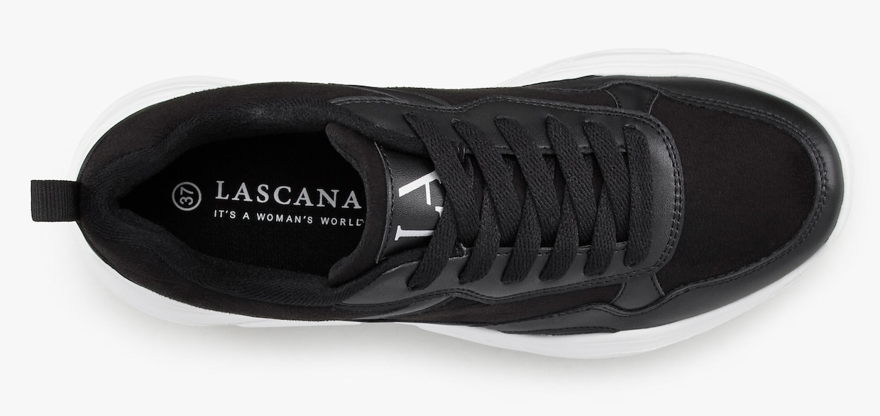 LASCANA Sneaker - zwart