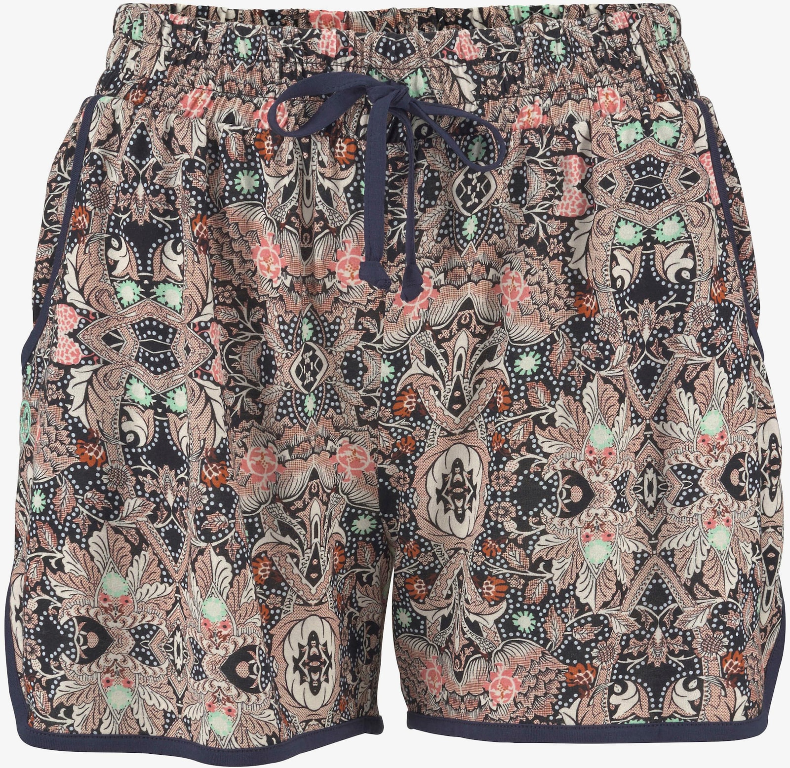 s.Oliver Strandshorts - marine-bedruckt