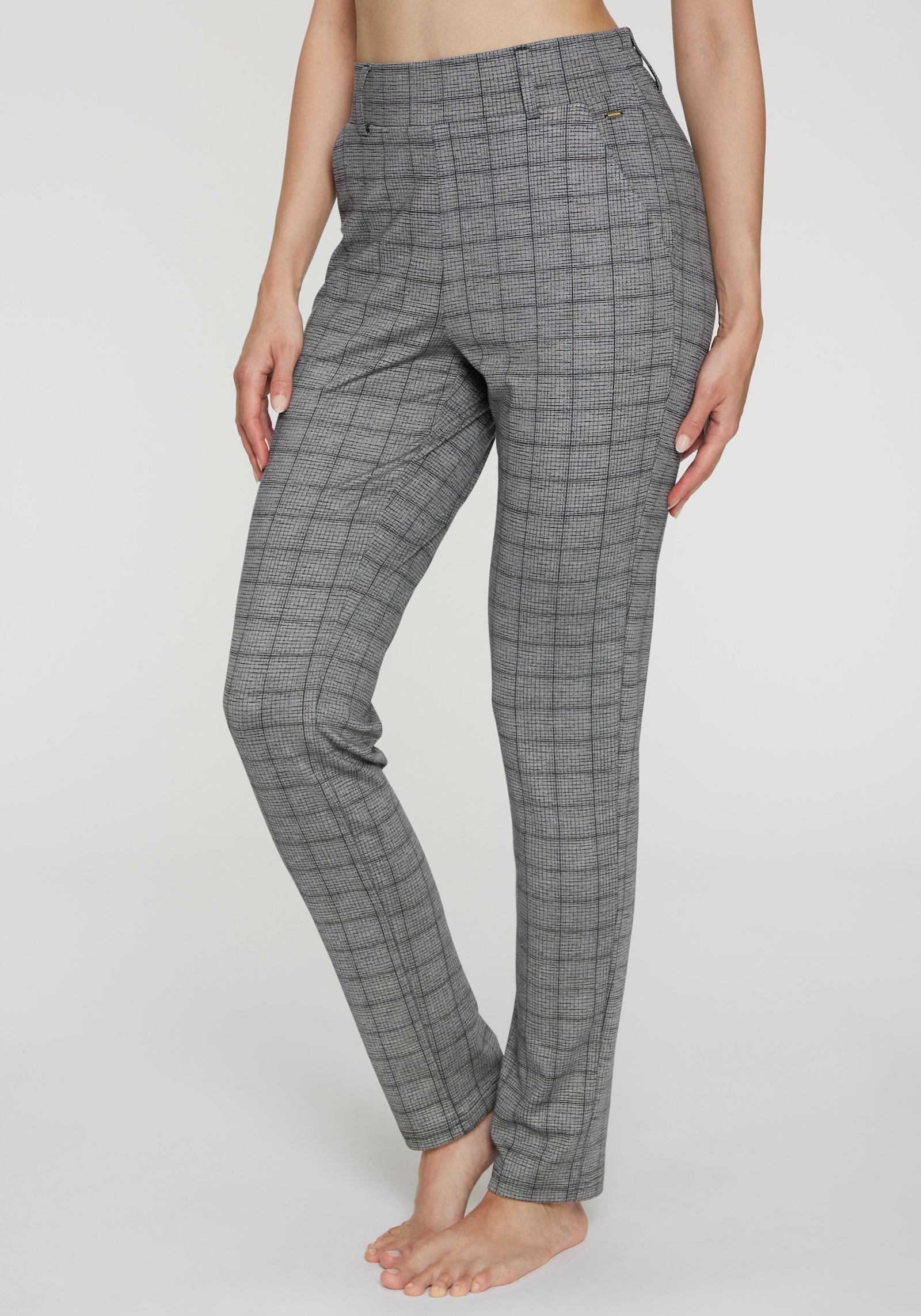 LASCANA Joggingbroek - grijs geruit