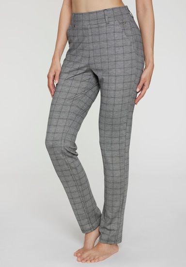 LASCANA Joggingbroek - grijs geruit