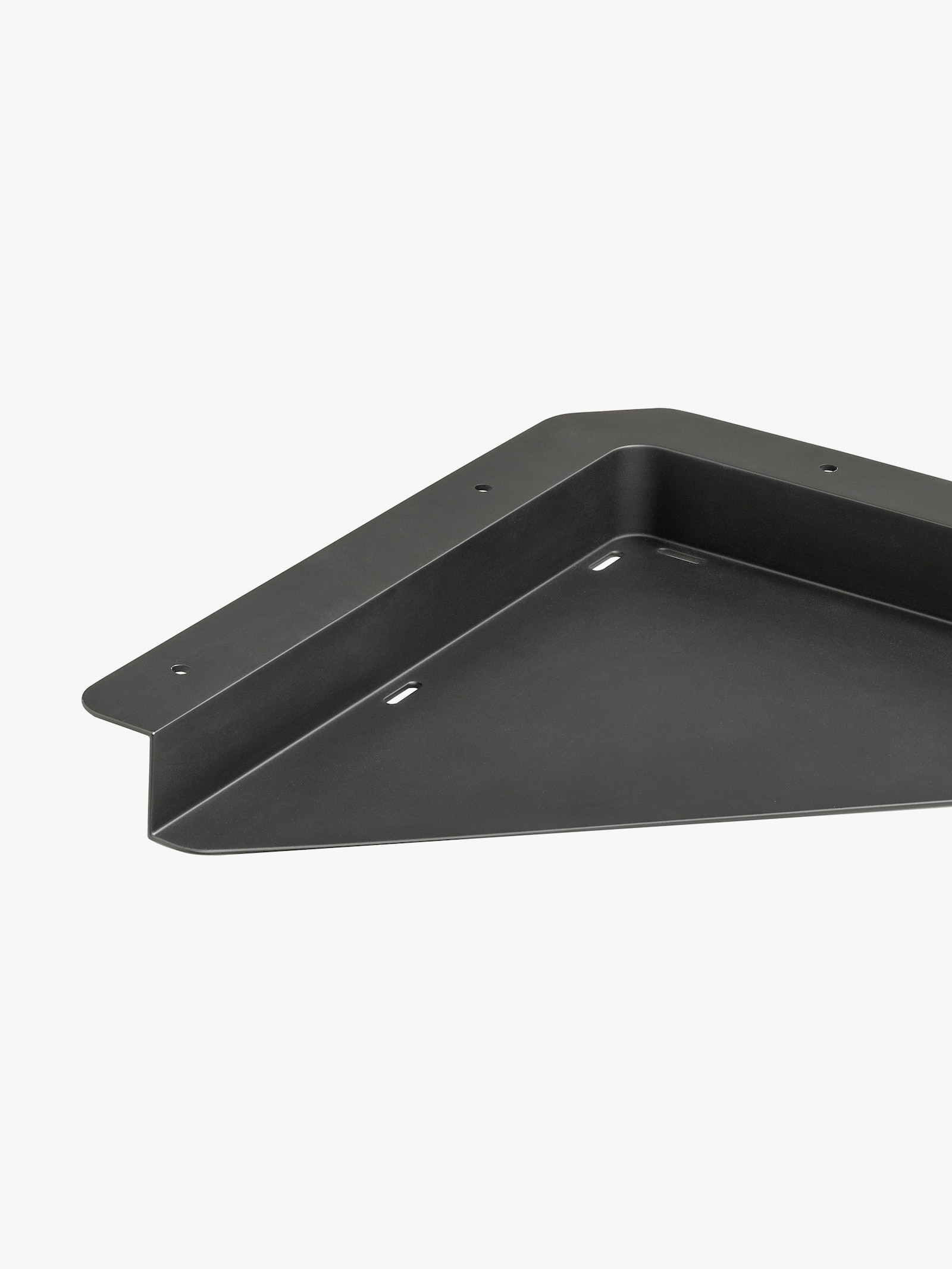 heine home Eckregal - schwarz