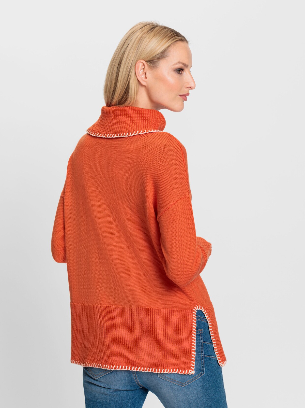 heine Rollkragenpullover - orange