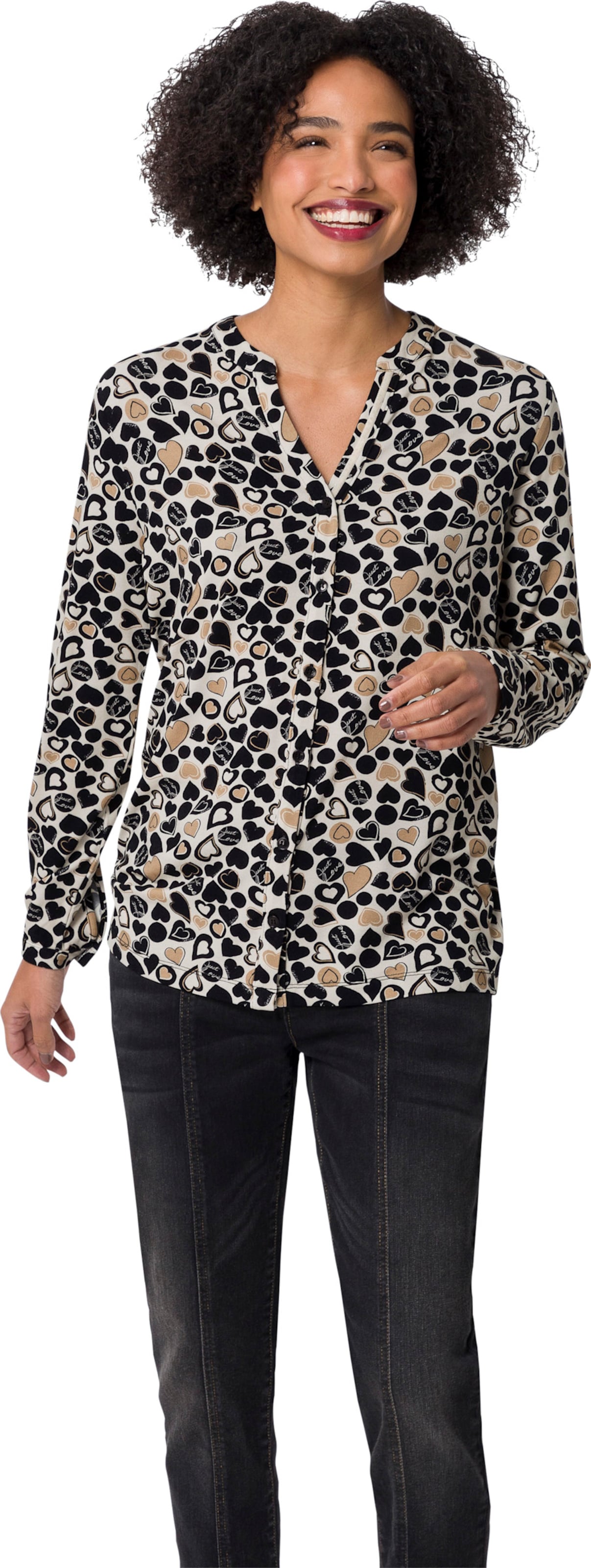 Thumbnail - Jersey-Bluse